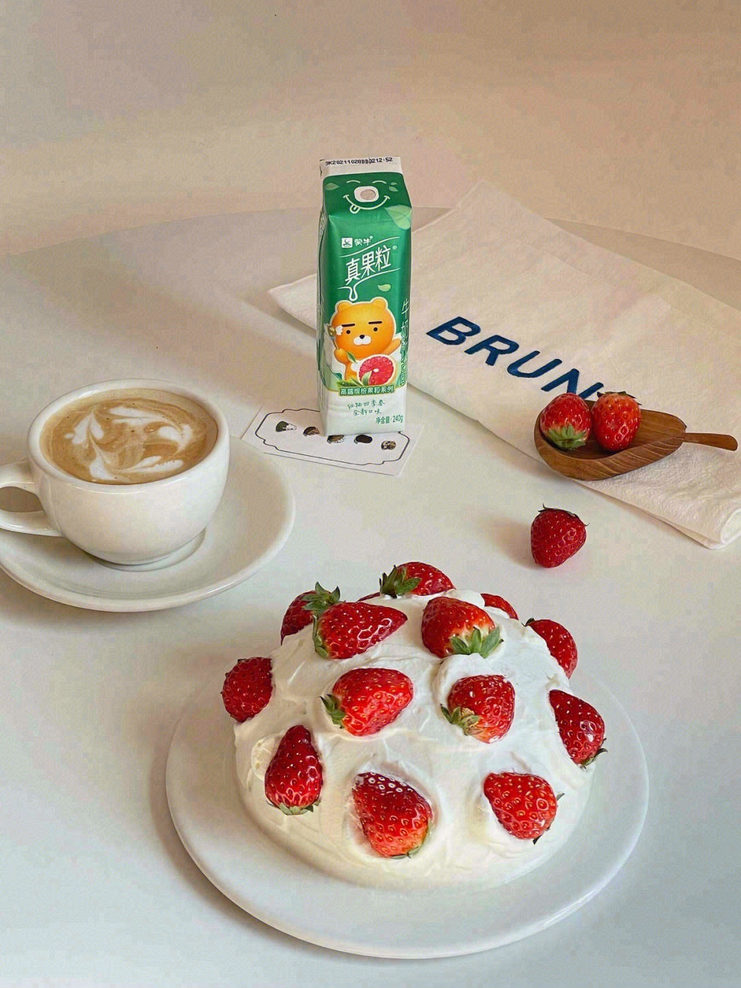 🌈今日的心情🌈，是草莓蛋糕的颜色🍰 那红 配图1