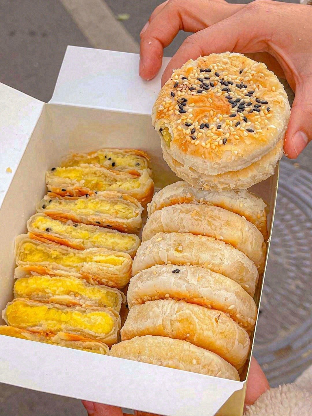 手工老式绿豆饼🥞就是小时候记忆中的味道🥰 配图3