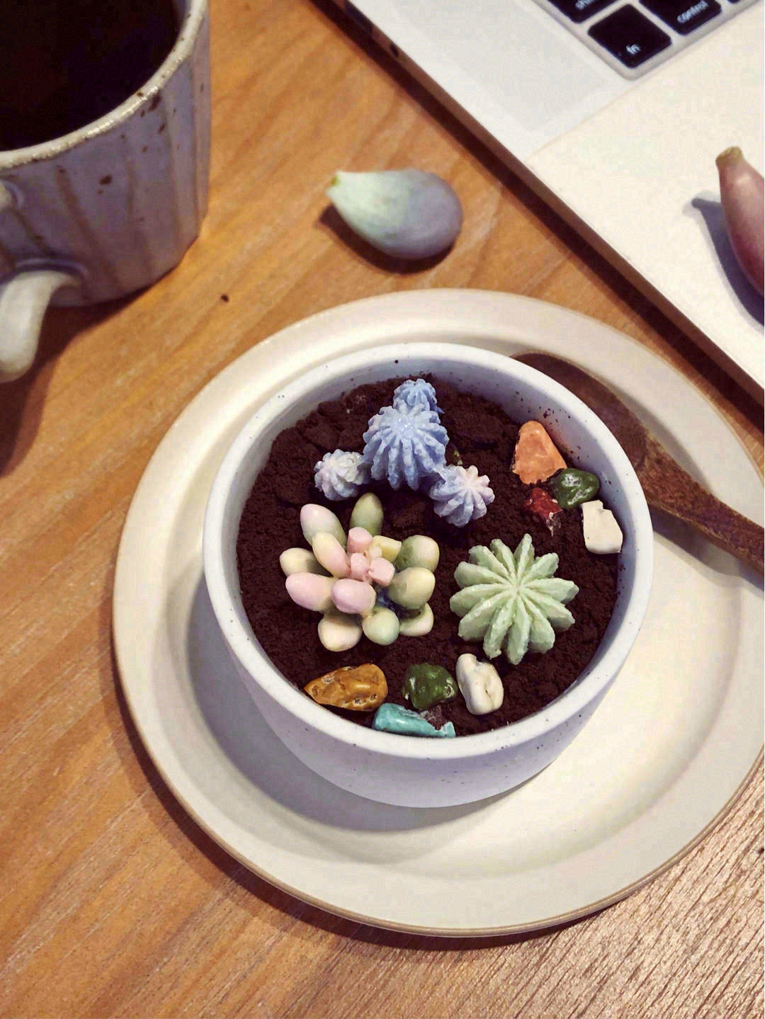 ☕一杯茶，一本书，一盆蛋糕，一缕闲，抛开 配图1