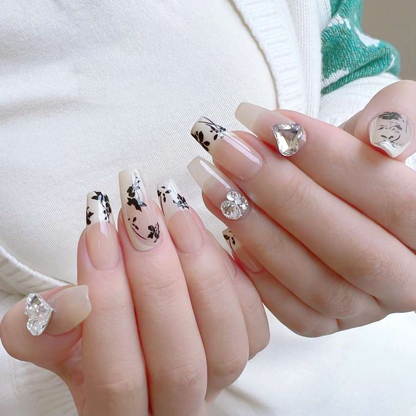 优雅气质复古花朵 配图1