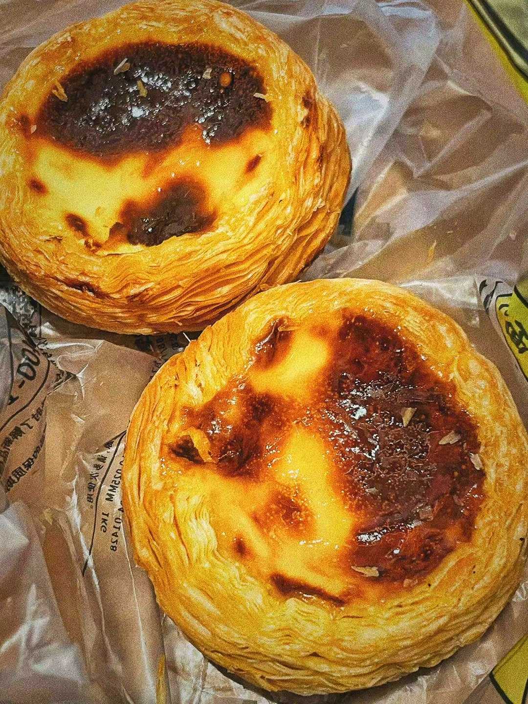 🥧一个蛋挞的精髓就是外酥里嫩❗️嫩❗️嫩 配图2