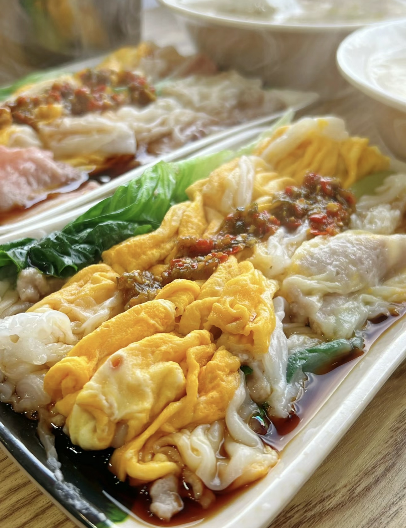 一份肠粉，蕴含着无尽的美味与温情，是早餐 配图2