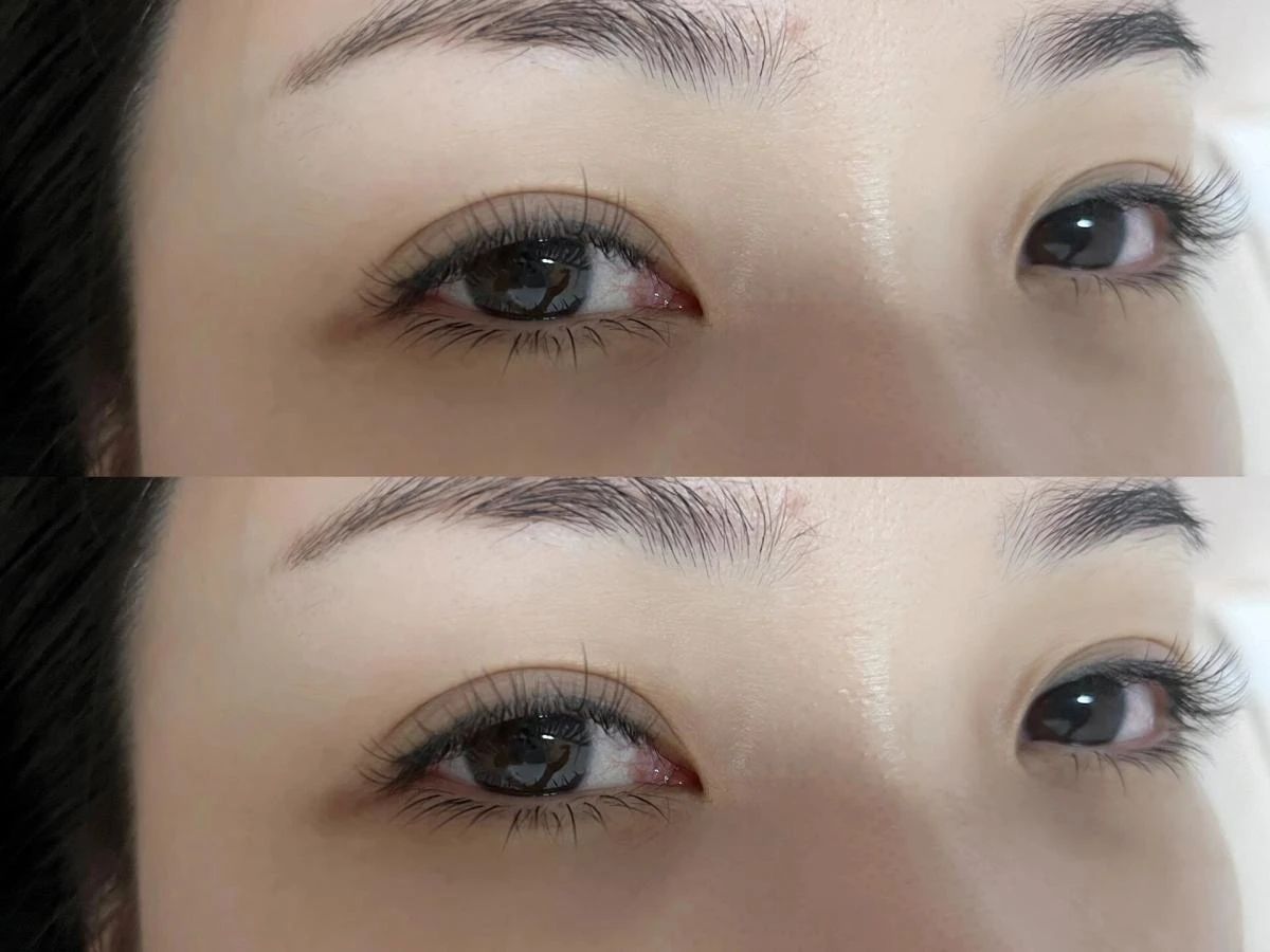 我说下睫毛才是灵魂！ 上下睫毛一起接，才
