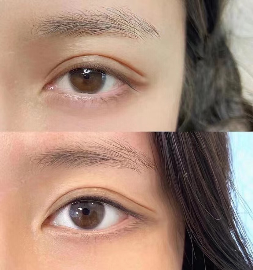 🔸美瞳线能增加睫毛密度🔸 🔸也能增强瞳孔