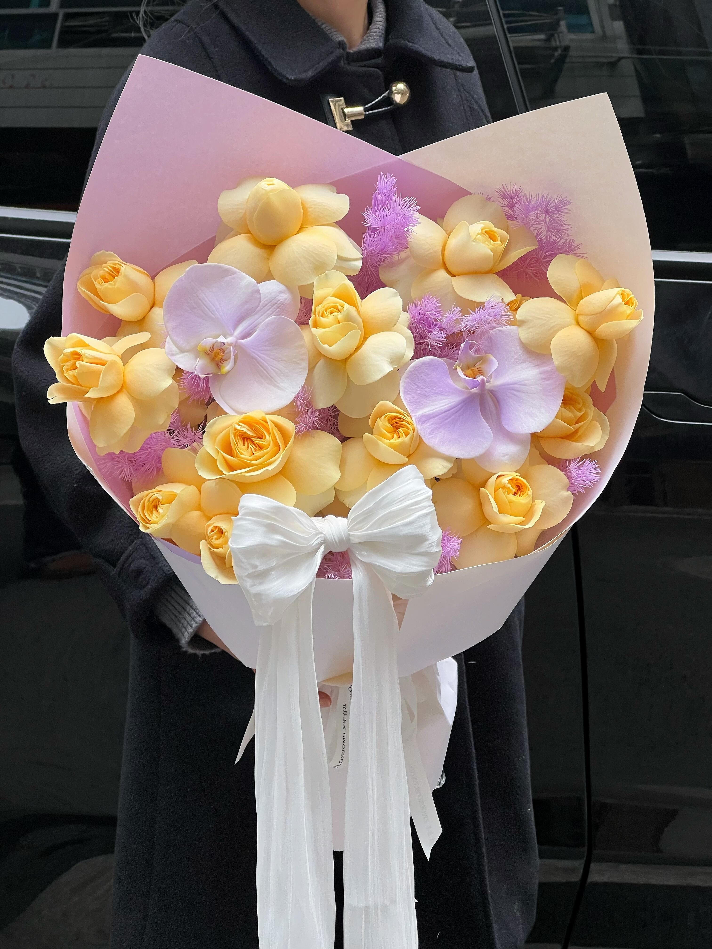 愿你的生活 💛永远像这束花一样 有明亮的 配图1