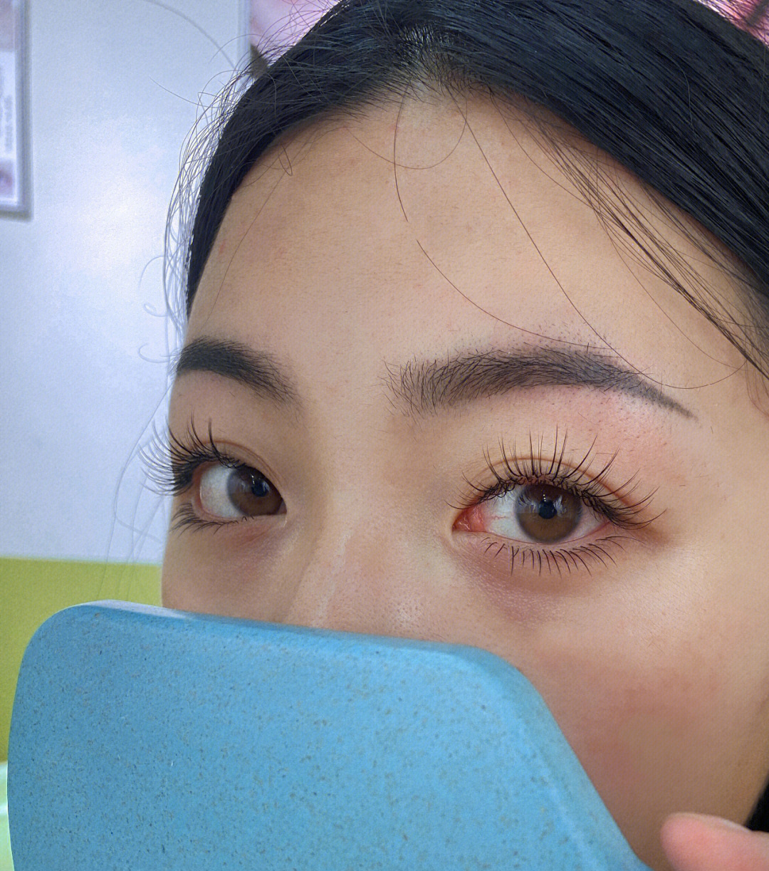 穿插款美睫做完效果也太美了吧 配图2
