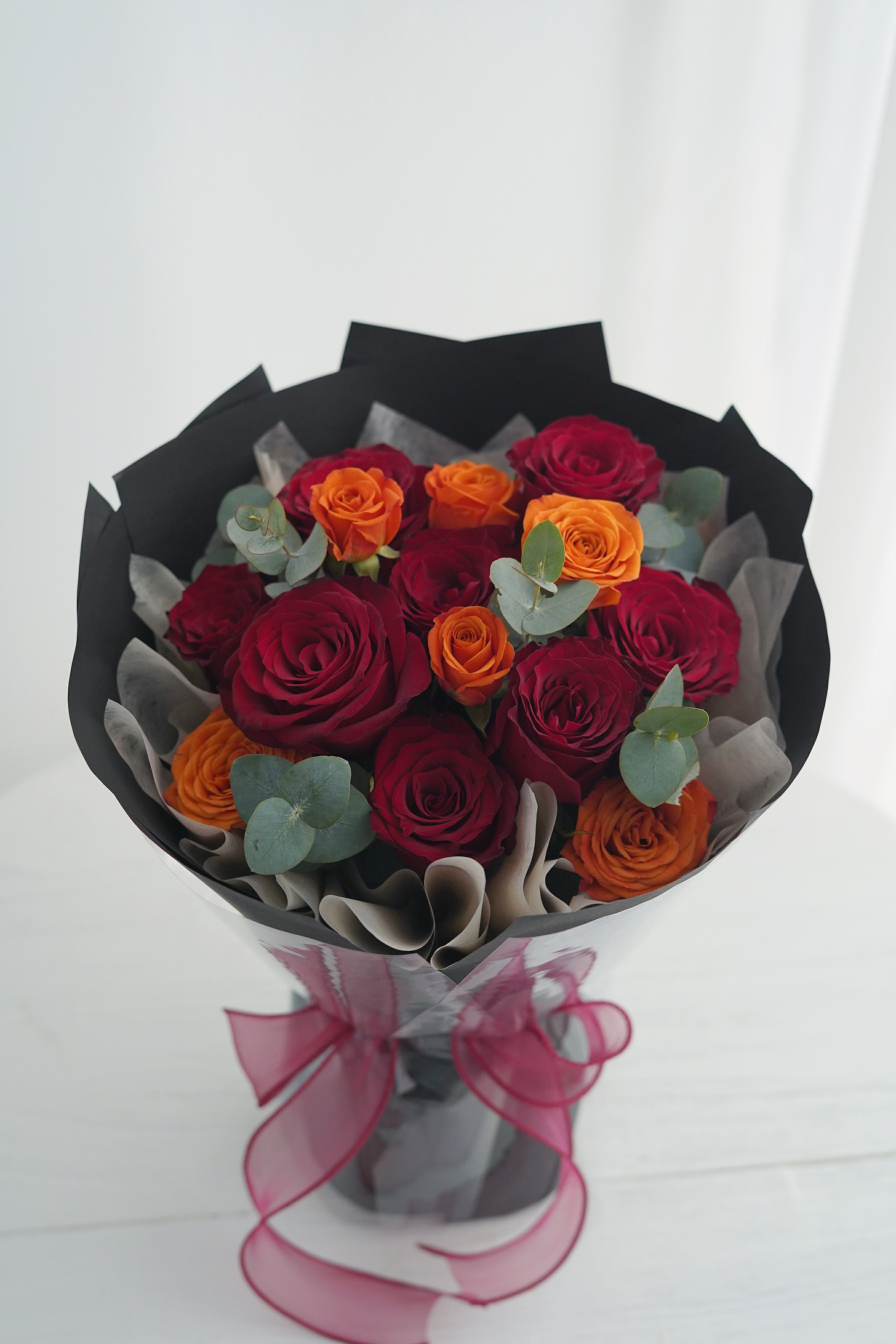 #情人节经典红玫瑰花束🌹 🧡♥红与橙的碰 配图2