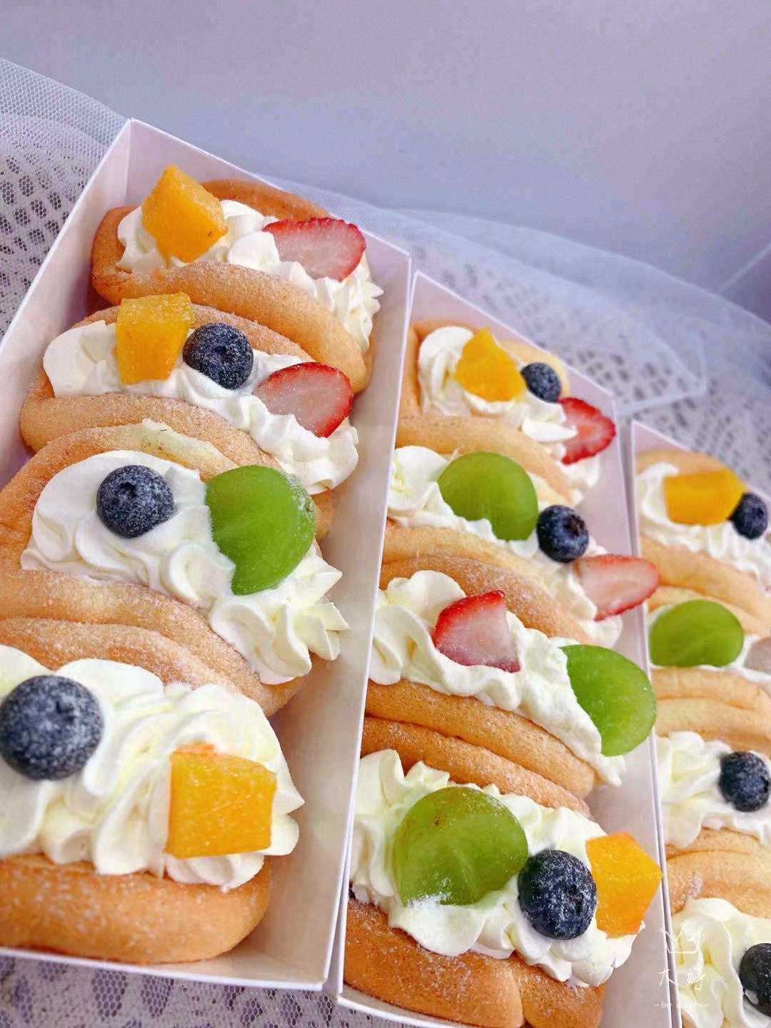 🥭水果抱抱卷一款高颜值的甜品 🍰云朵般柔 配图2