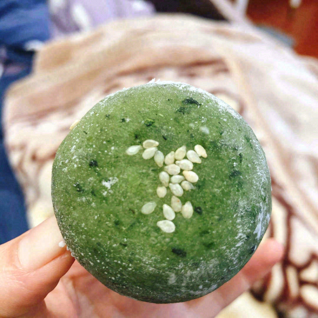 🌾黑芝麻青团，爱的不得了🧡 黑芝麻散发出 配图3