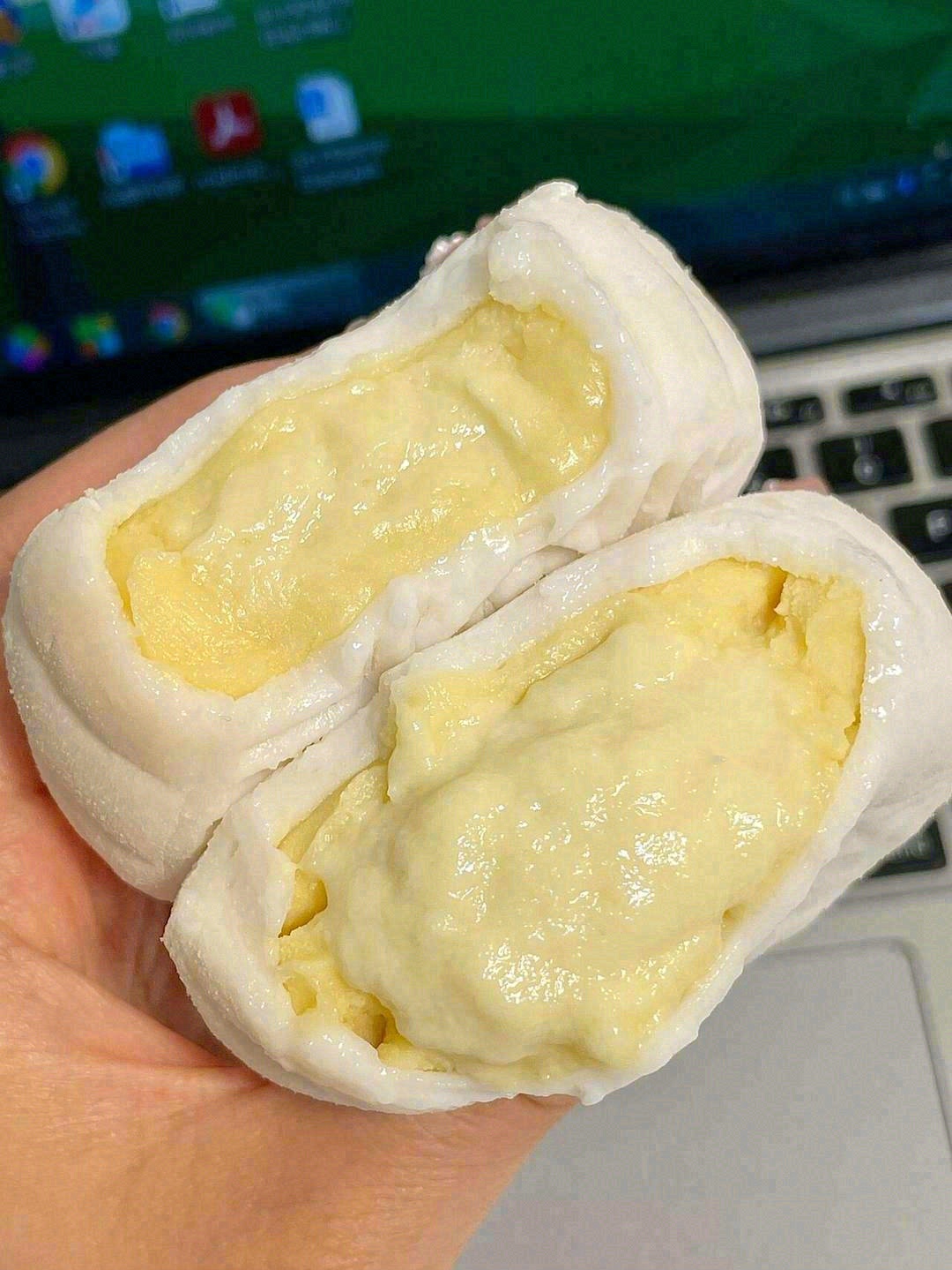 🌾皮薄馅多、Q弹软糯🍥，会爆浆的冰皮月饼 配图2