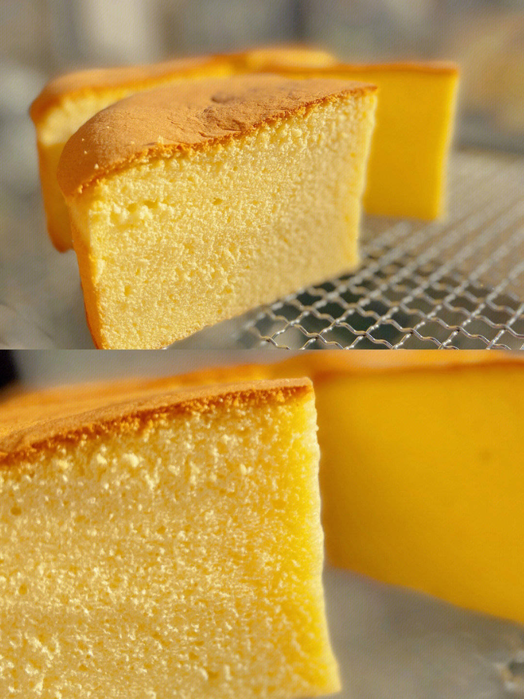 🍞戚风蛋糕蓬松柔软，回弹力超好➰ 组织细 配图1