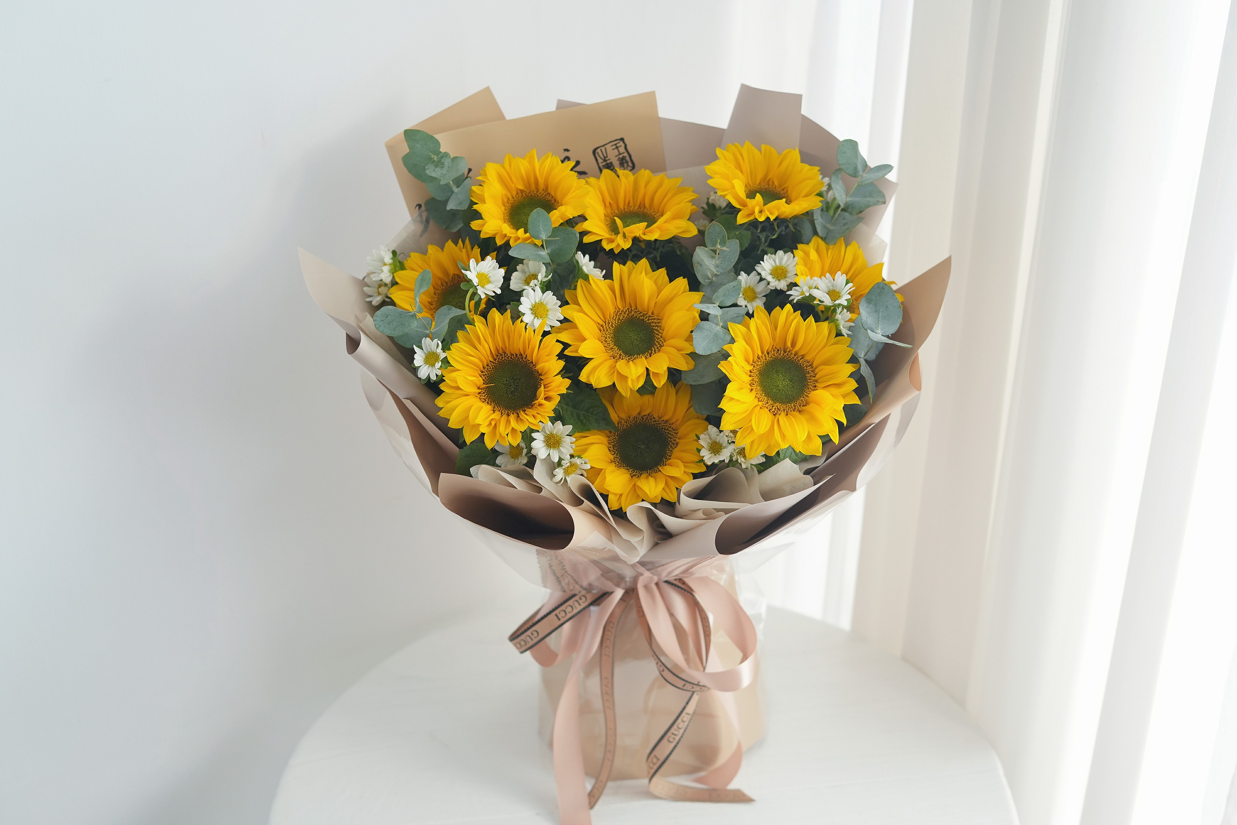 🌻向日葵成人礼花束🌻 愿你永远如🌻向日葵 配图1