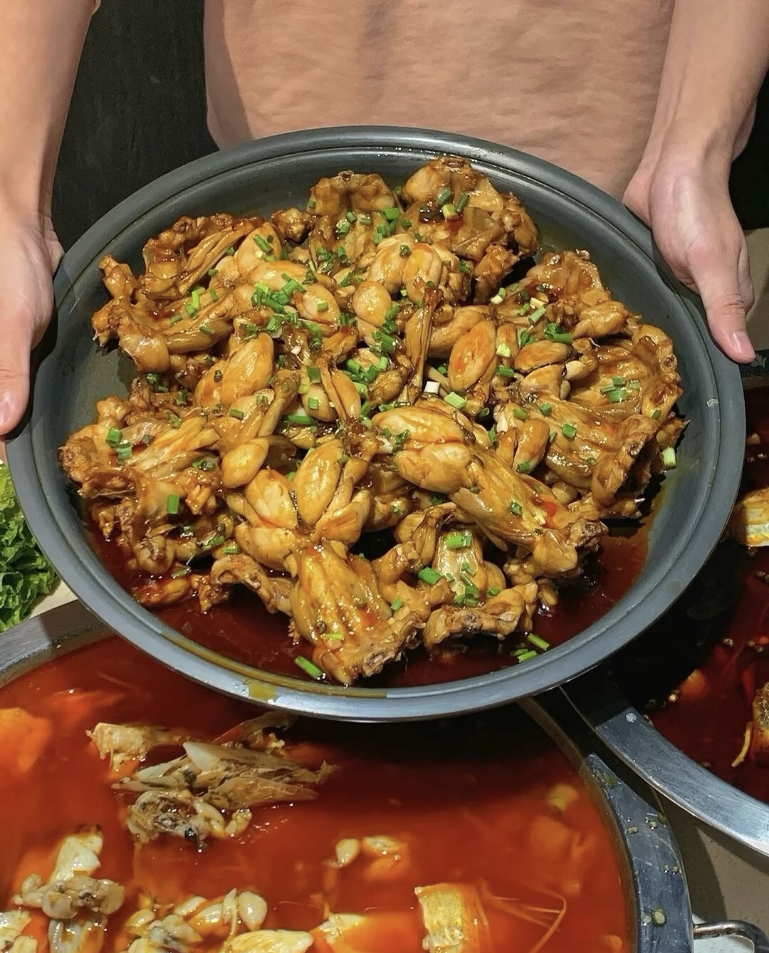 一口香辣，满口幸福：简单的一口香辣牛蛙， 配图2