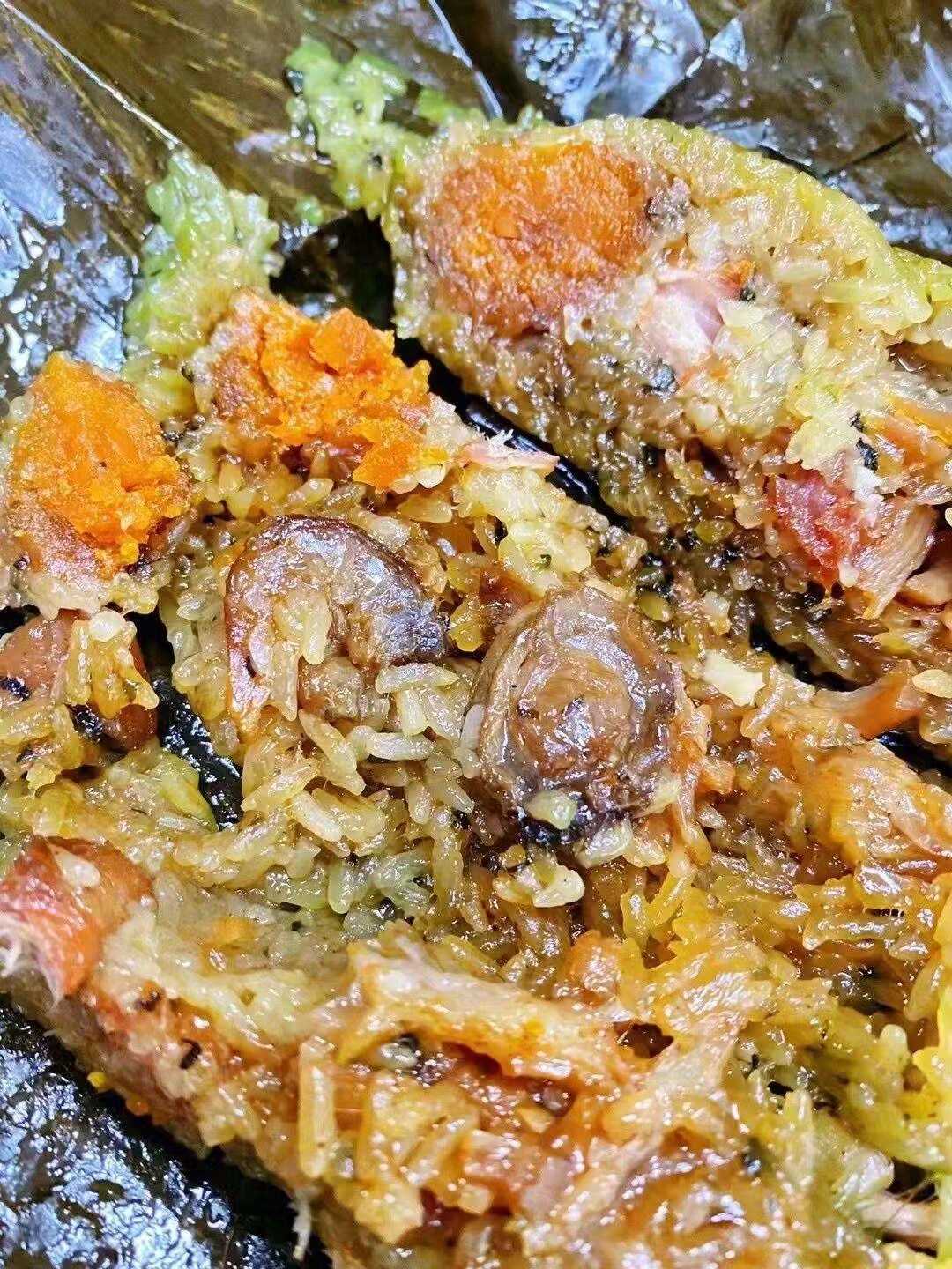 🌊海鲜粽臻选天然干鲍、虾米、瑶柱等食材🦐 配图1