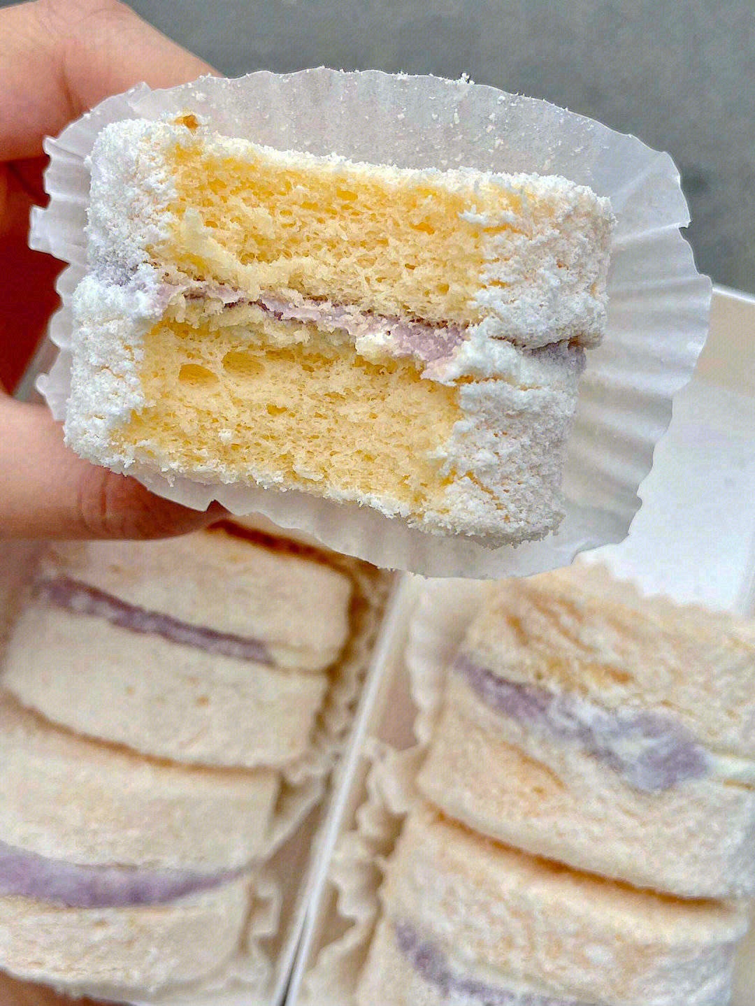 🍰软绵绵的蛋糕配上超级细腻的芋泥💫奶乎乎 配图2