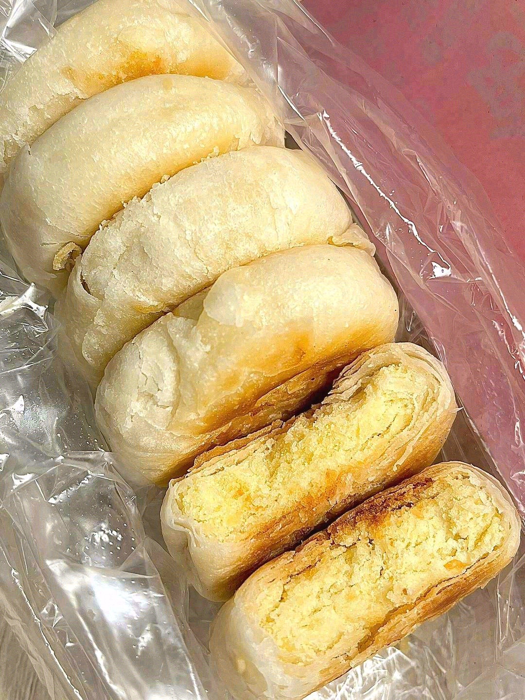 看似小小的一块绿豆饼🥞，但吃起来层次却十 配图3
