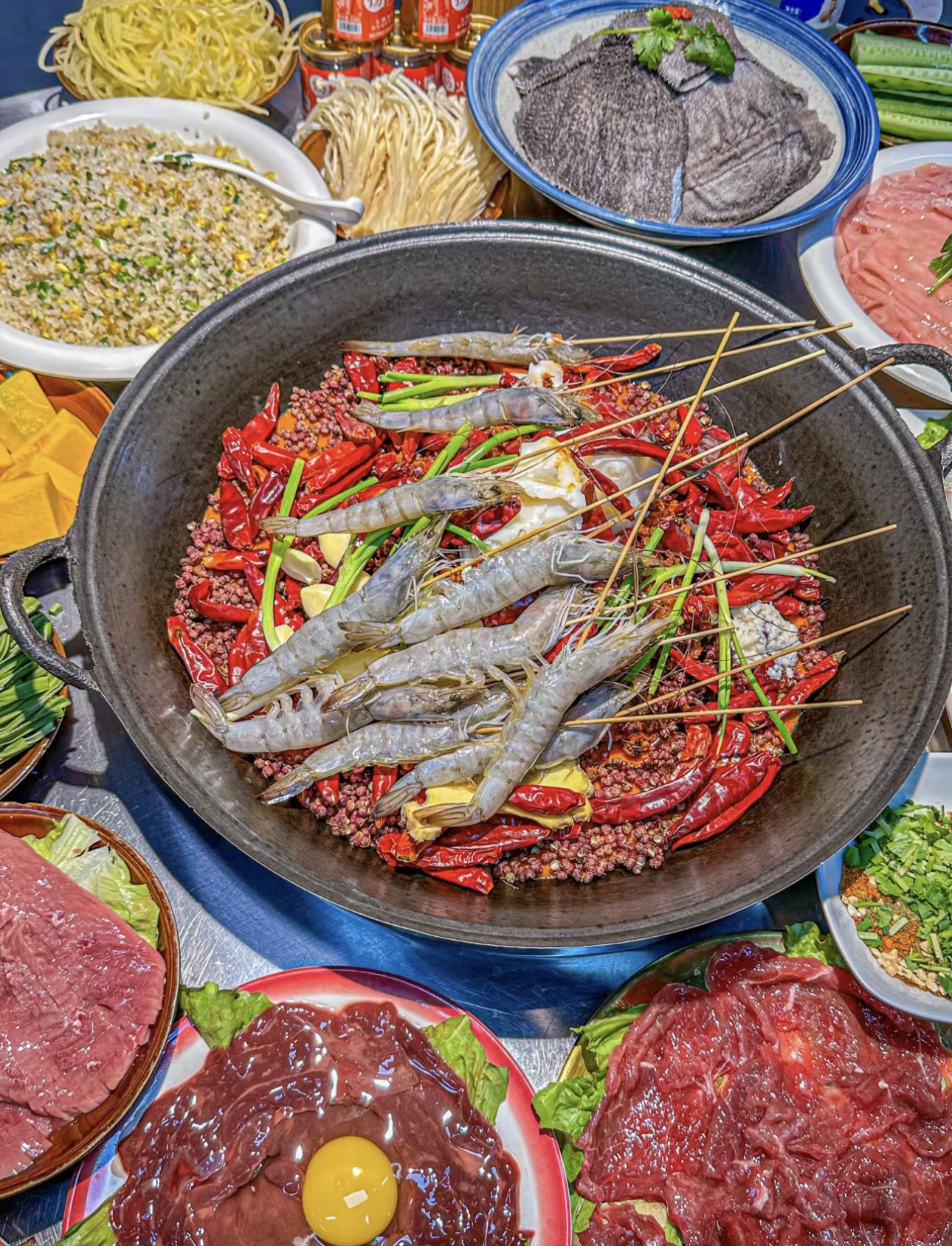 清油火锅，清爽不油腻，麻辣鲜香滋味足。精 配图1