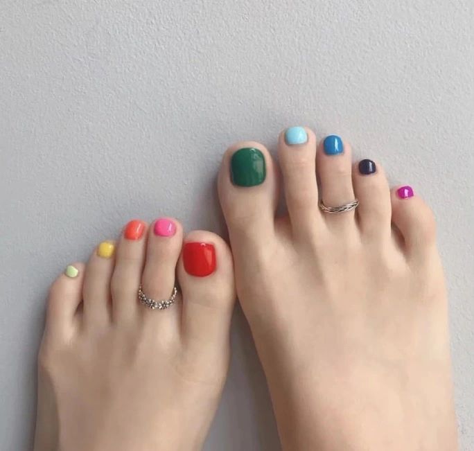 小脚丫的灵魂🐾 春日色彩绚烂绽放◡̈ 配图4