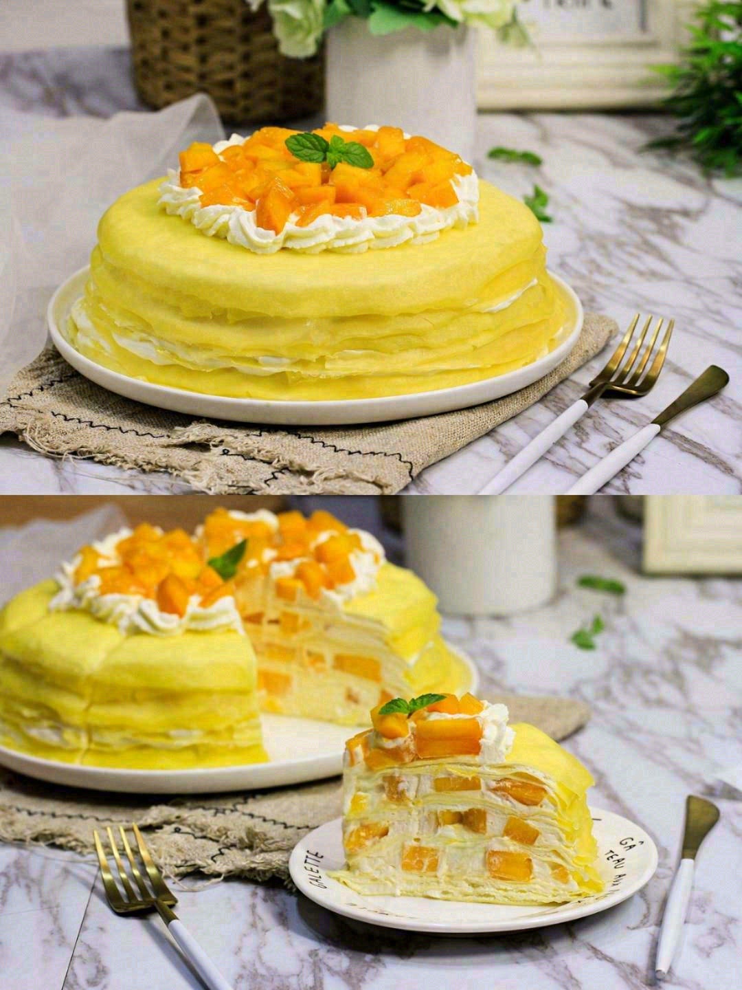 🥭100%使用鲜果制作芒果蛋糕🍰 以让芒 配图1