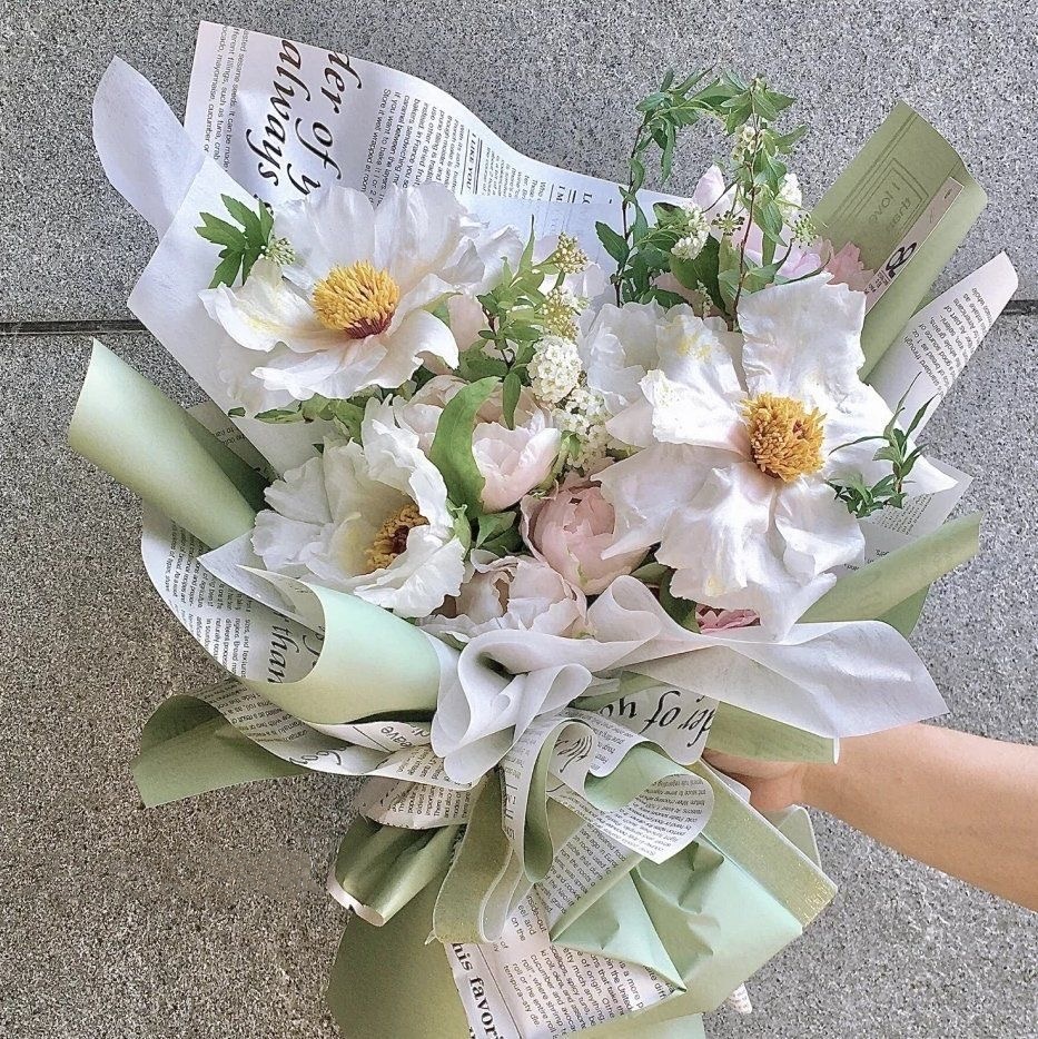 春日限定/油画牡丹花束💐 虽然花期短 但 配图1
