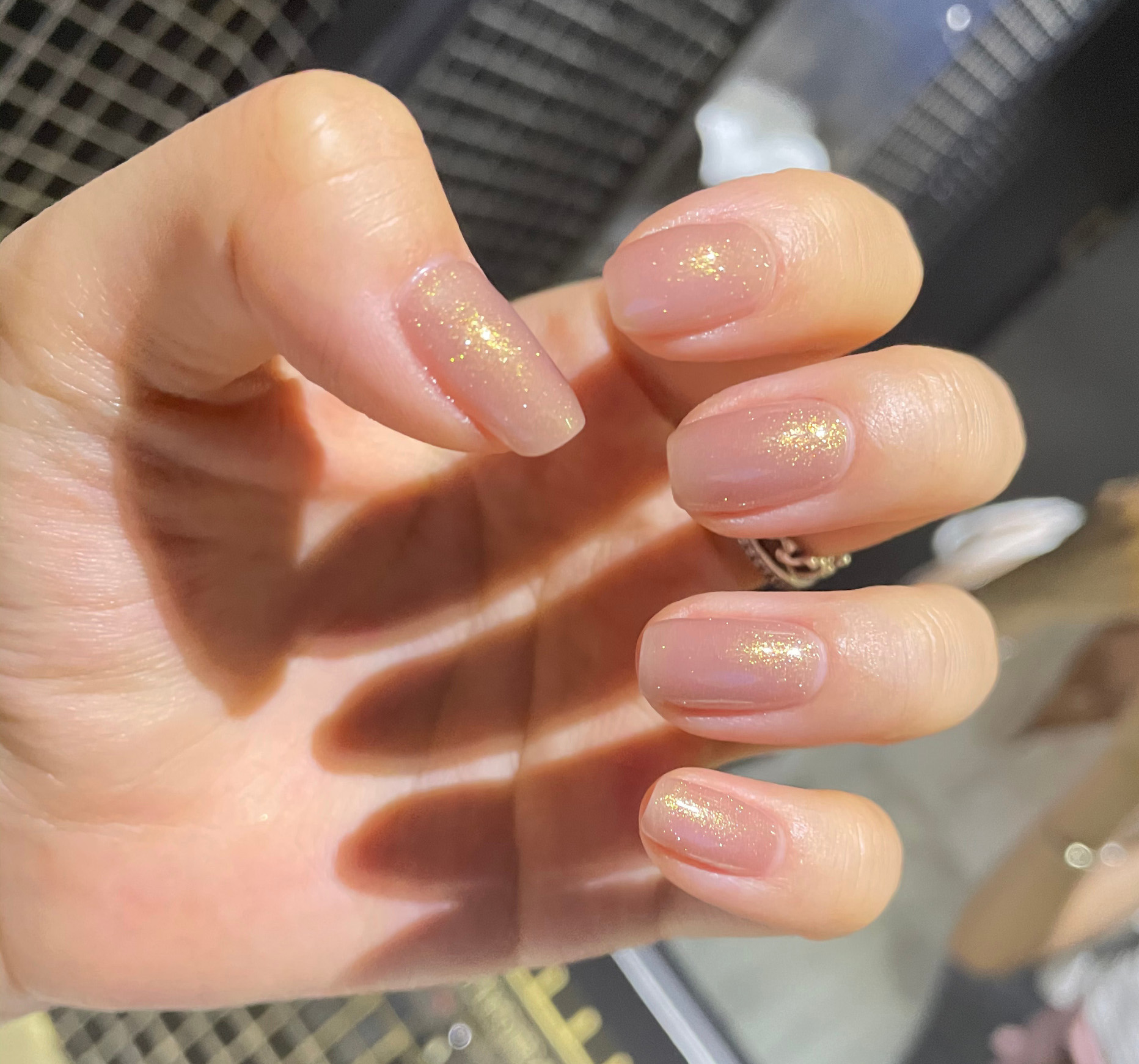 今日美甲来啦～ 小清晰系🖤