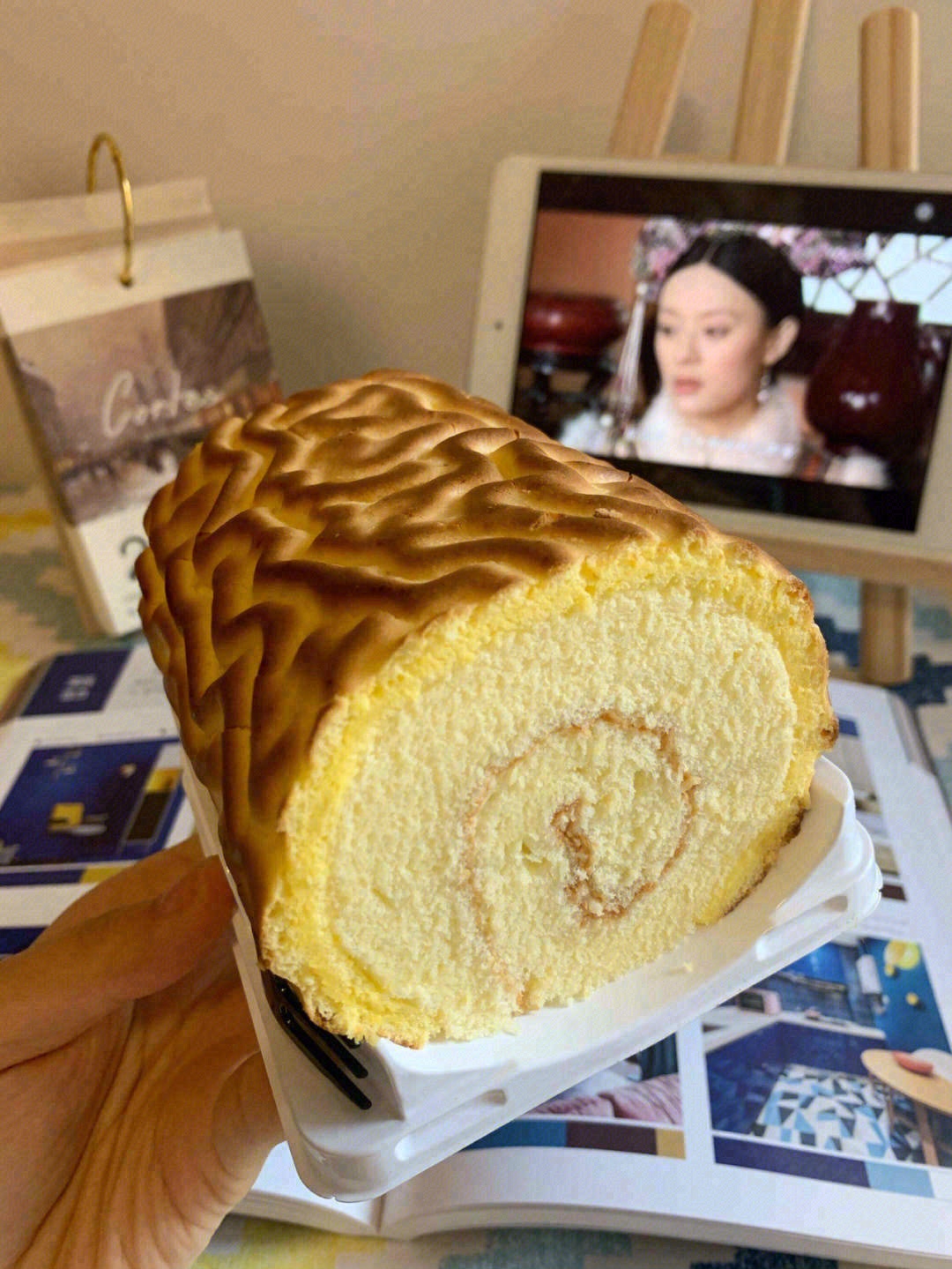 🎐传统虎皮蛋糕卷除了费鸡蛋这个缺点，剩下 配图3