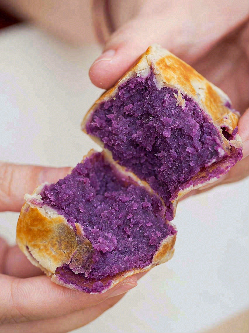 ✨【紫薯味】仙豆糕最先火起来的就是紫薯味 配图1