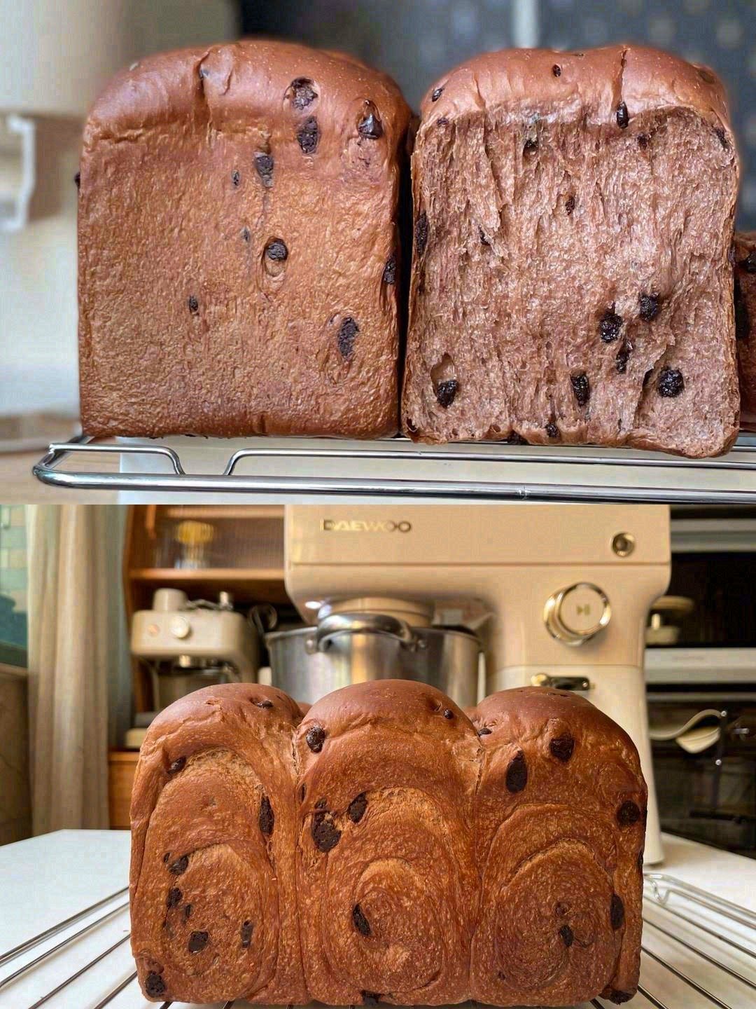 🍞奶油巧克力吐司｜浓郁柔软，一口沦陷😘  配图3