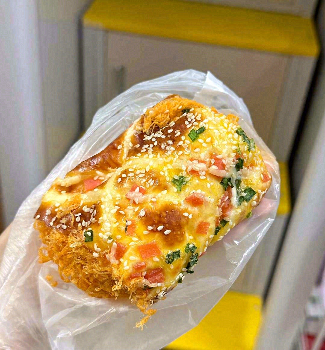 💗心目中最好吃的面包🍞 面包皮烤的很酥软 配图3