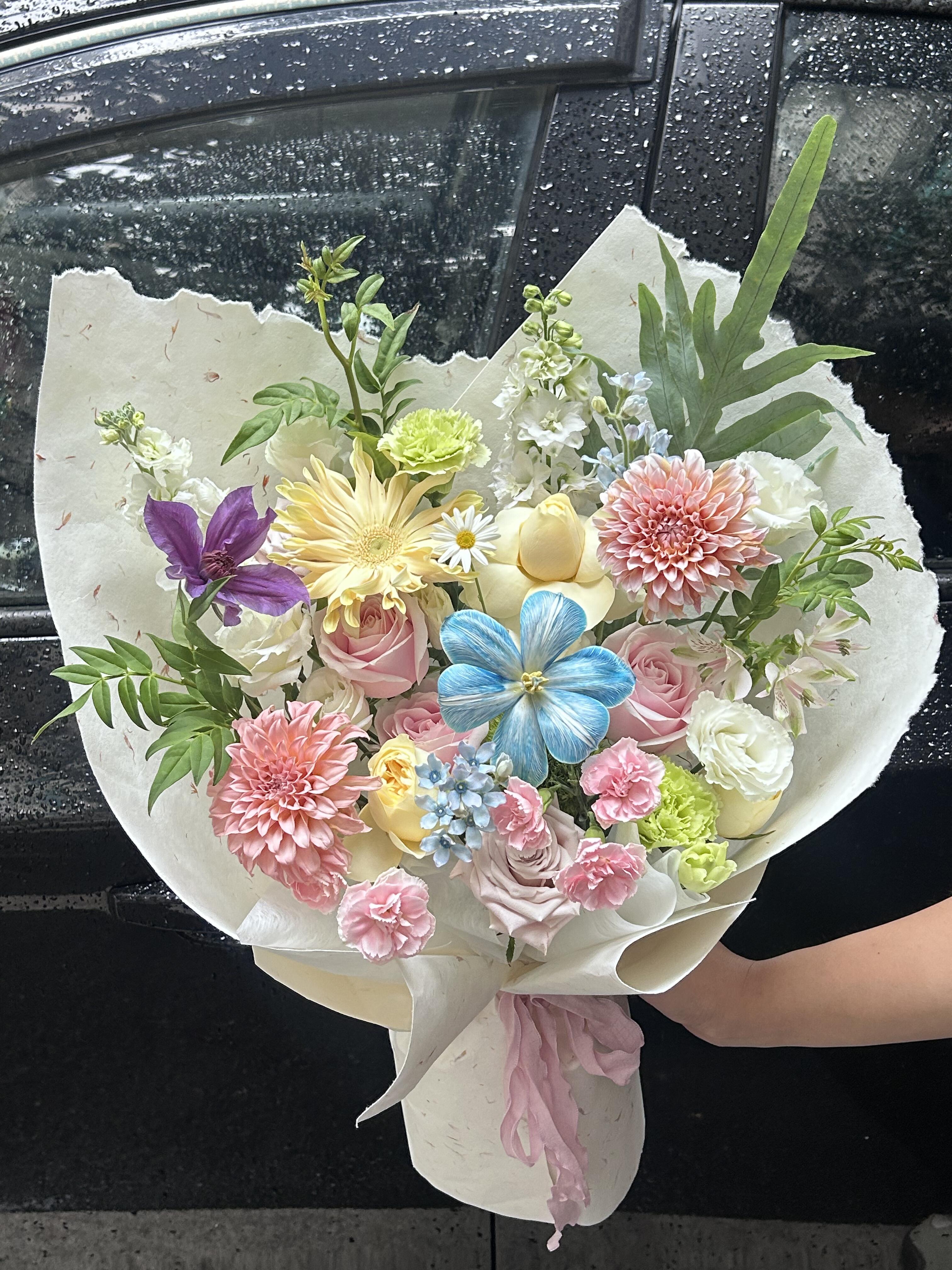 生日给自己的花💐 是浪漫也是底气 不必等 配图2