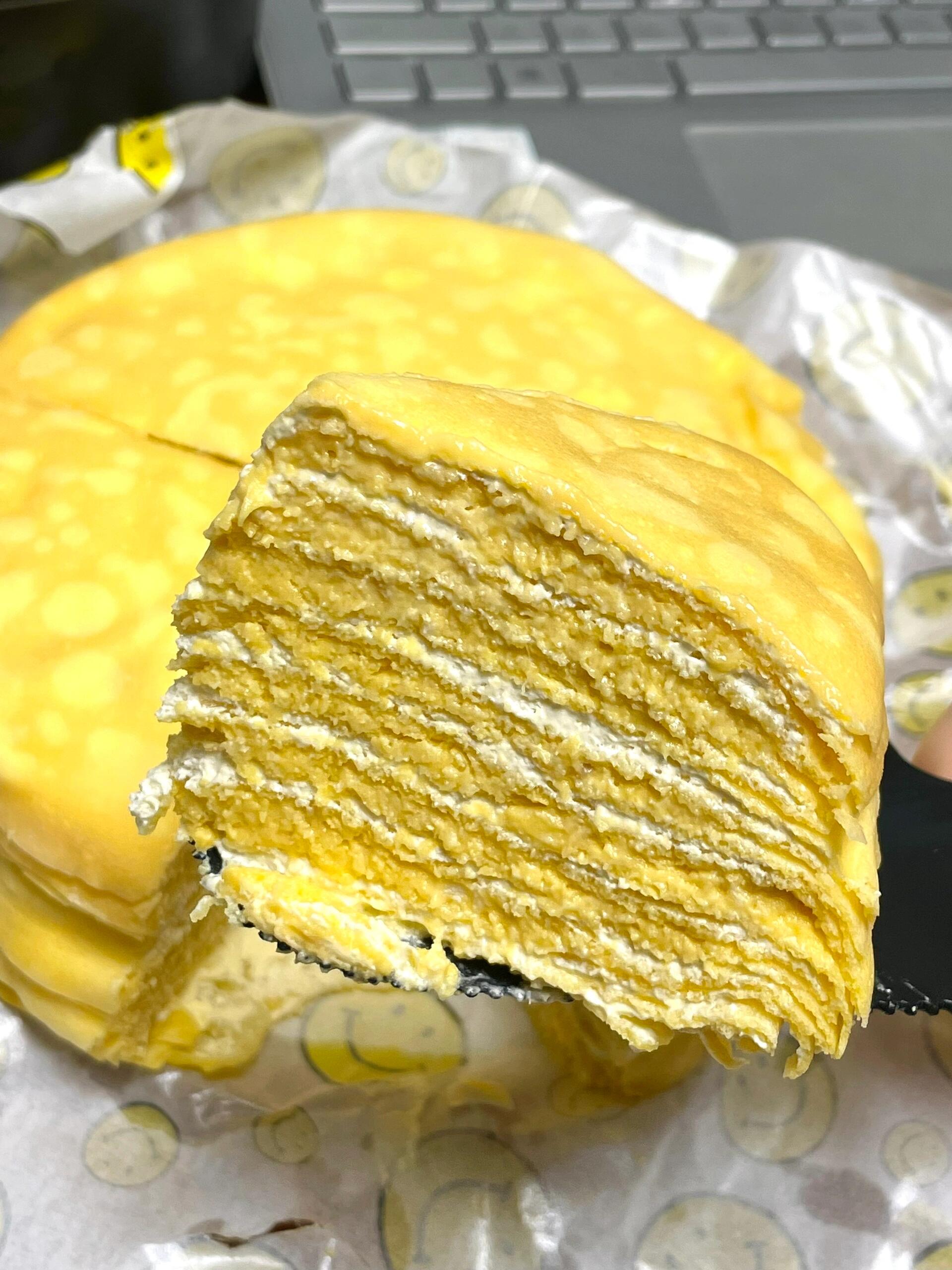 新品上市🔥🔥猫山王榴莲千层🍰 无敌巨好吃 配图3