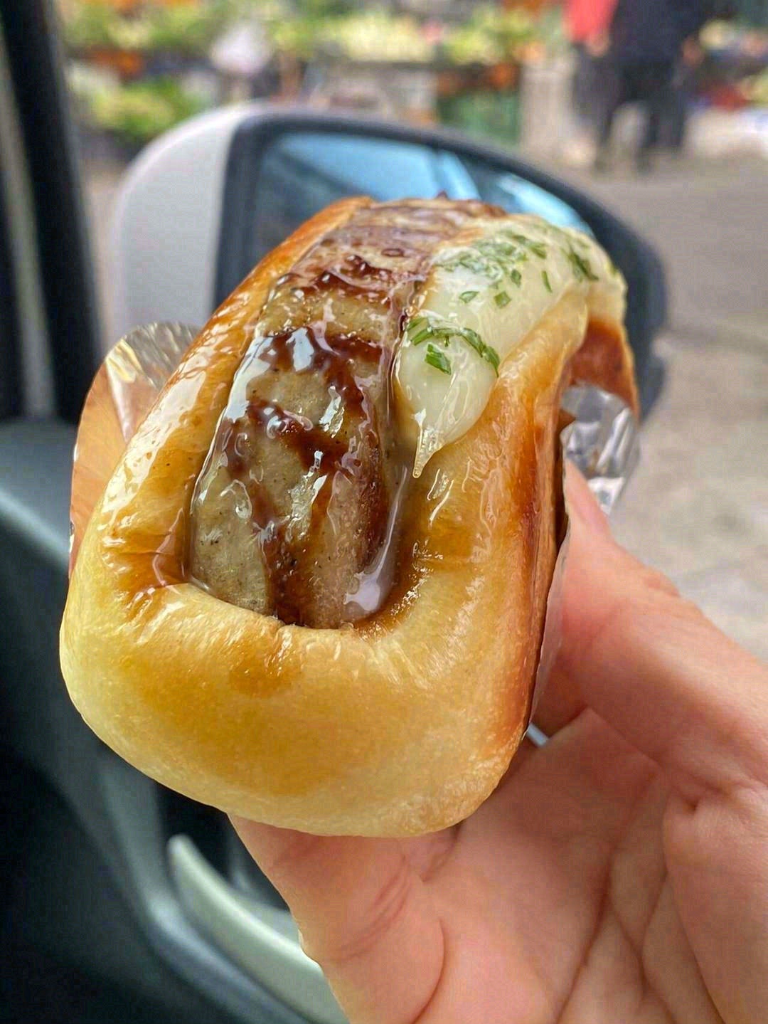 厚厚的猪扒包，但是贼香~🍔 🥩猪扒味浓而 配图2