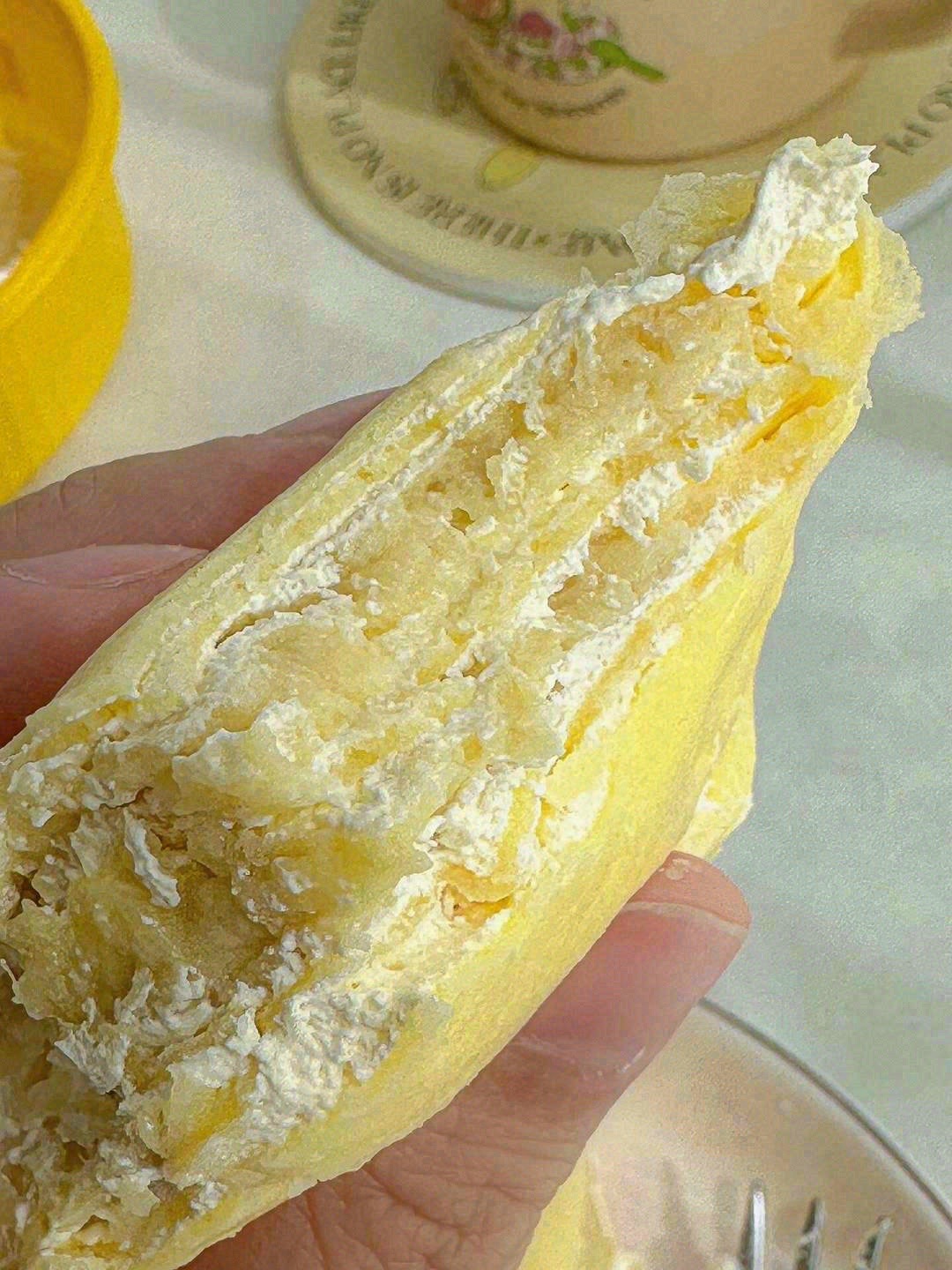 🌈一层奶油一层榴莲肉做成榴莲千层蛋糕🍰层 配图3