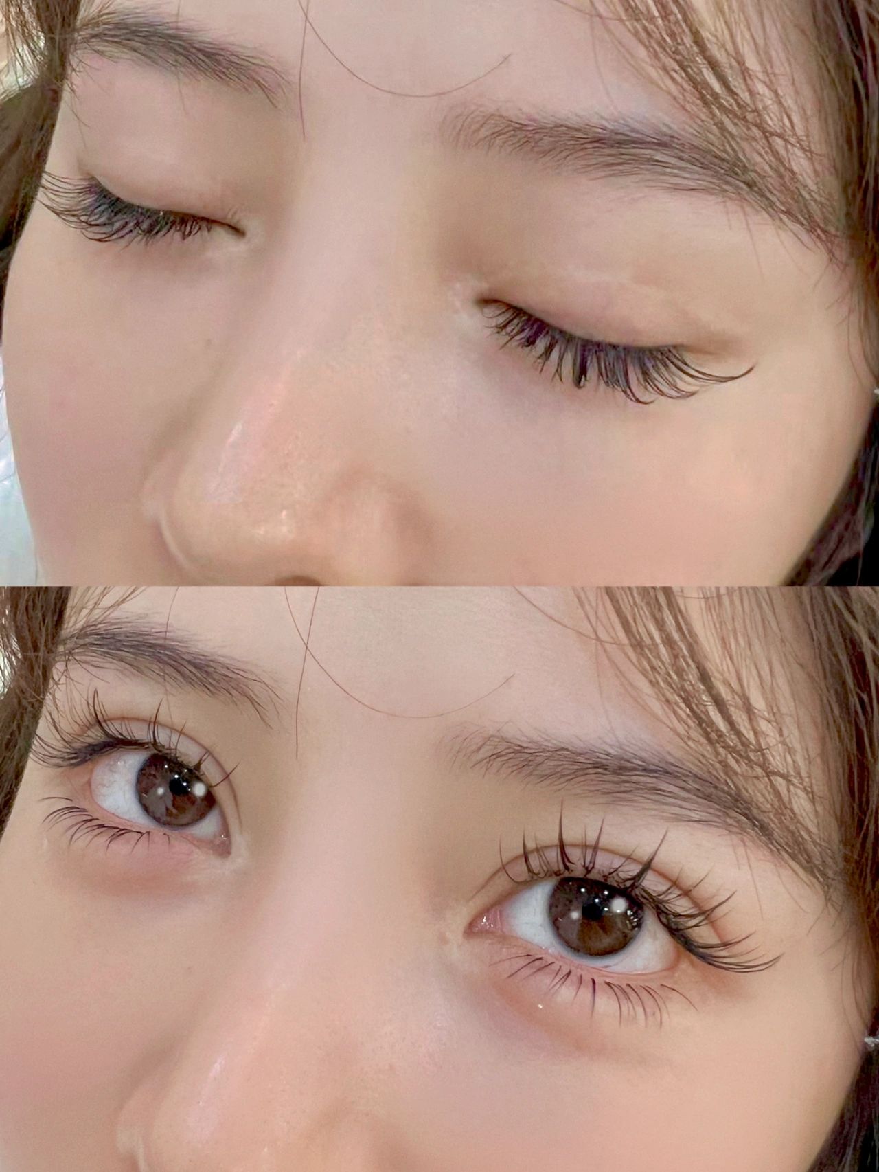 超减龄的芭比款 妆前妆后都好看
