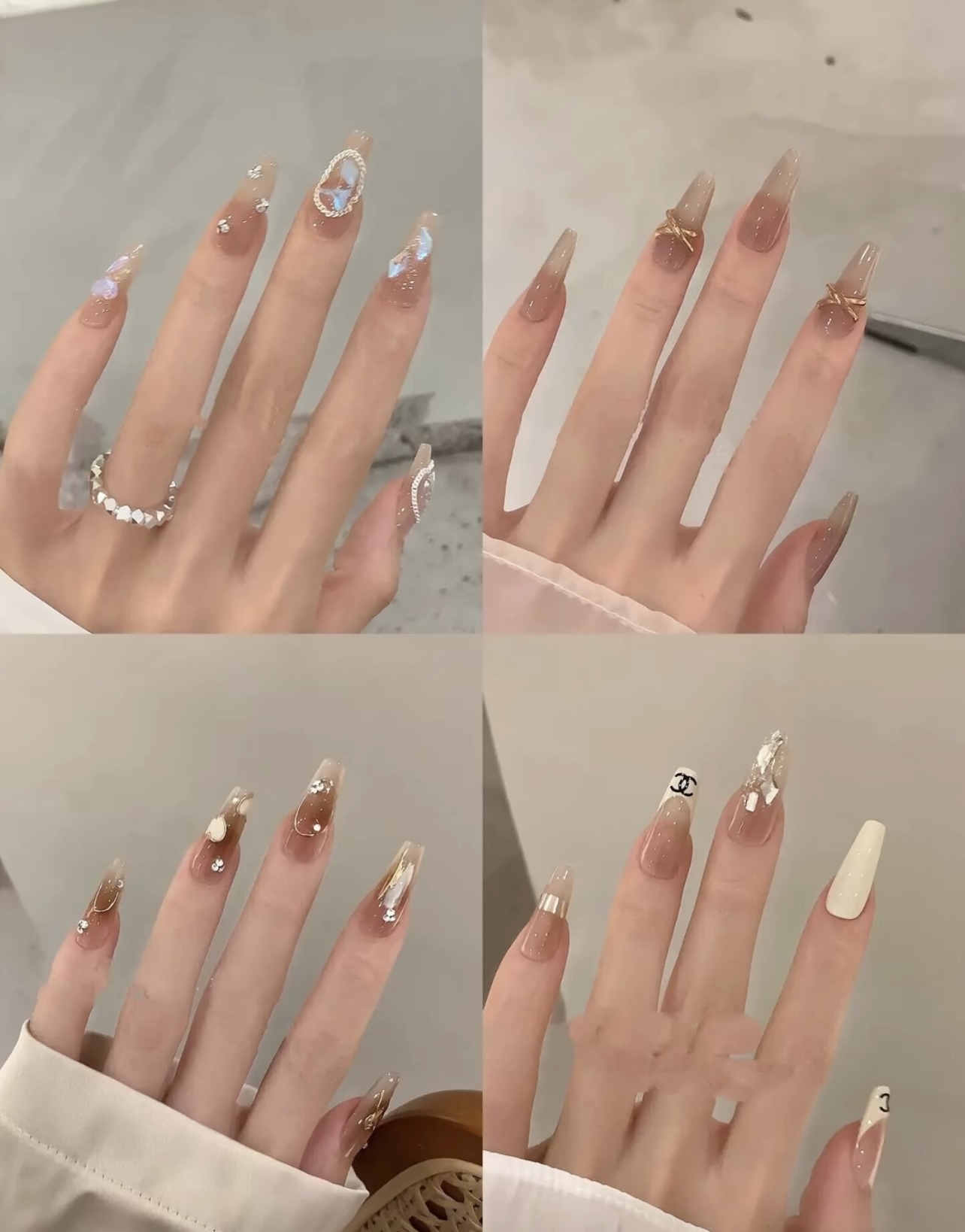 今日份美甲 美好的事物都需要等待 等一朵 配图2