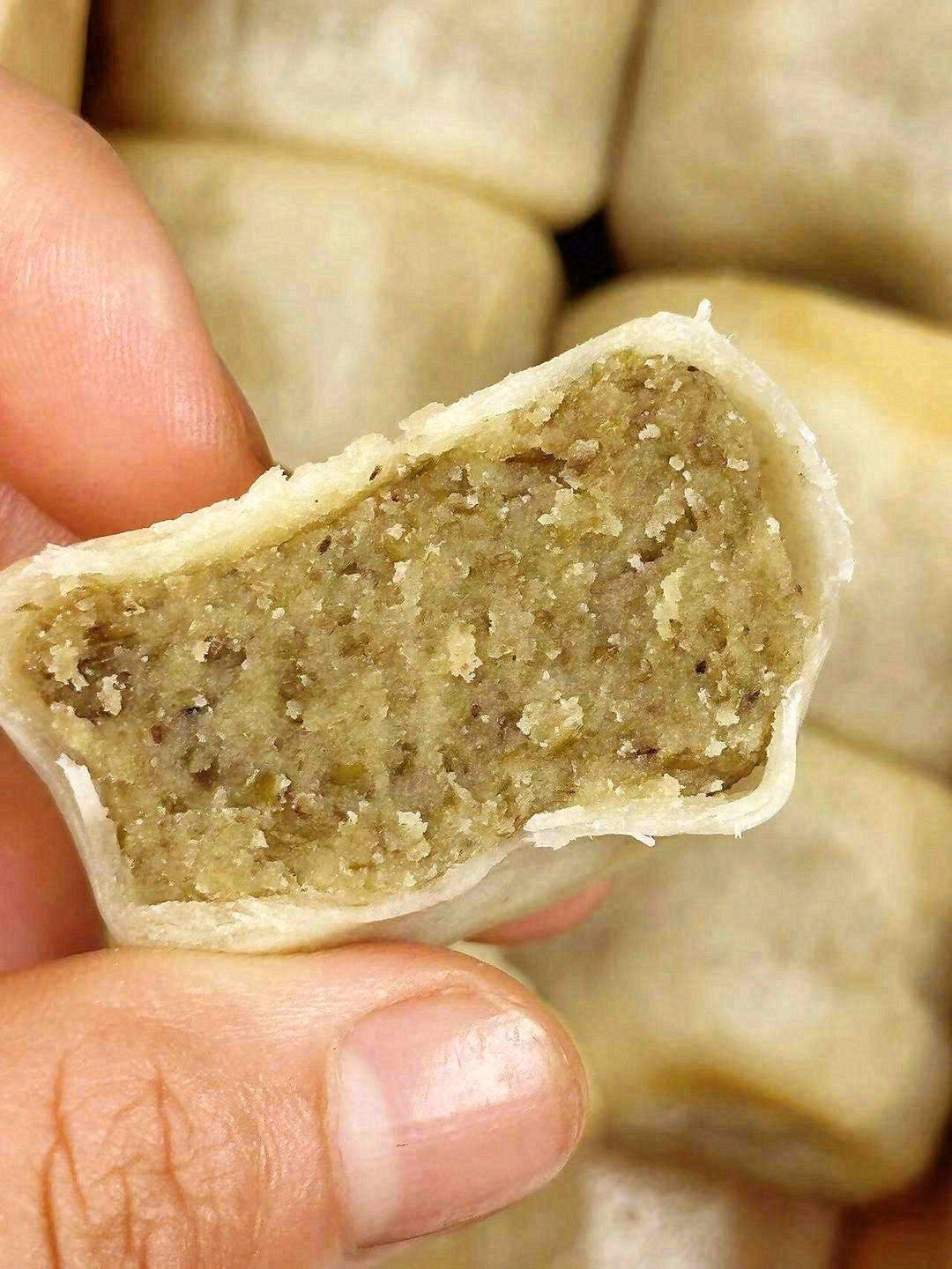 🌾一份清甜可口的手工冰皮绿豆饼🥞 是舒缓 配图1