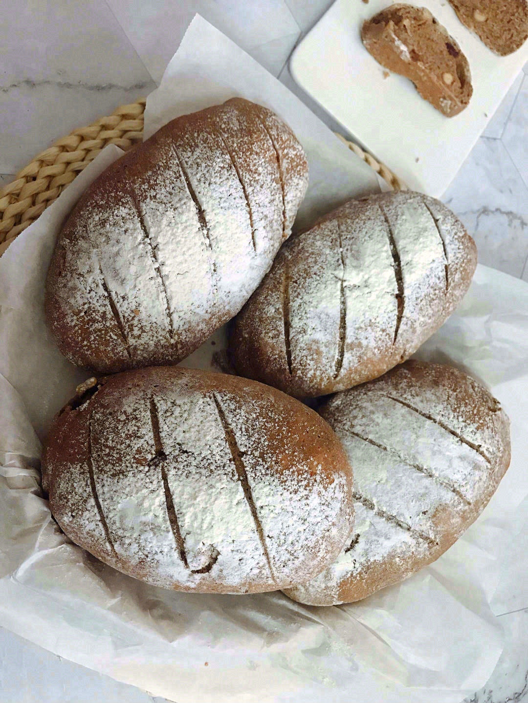 🙋减脂姐妹一定要试试这个全麦欧包🥐高纤维 配图3