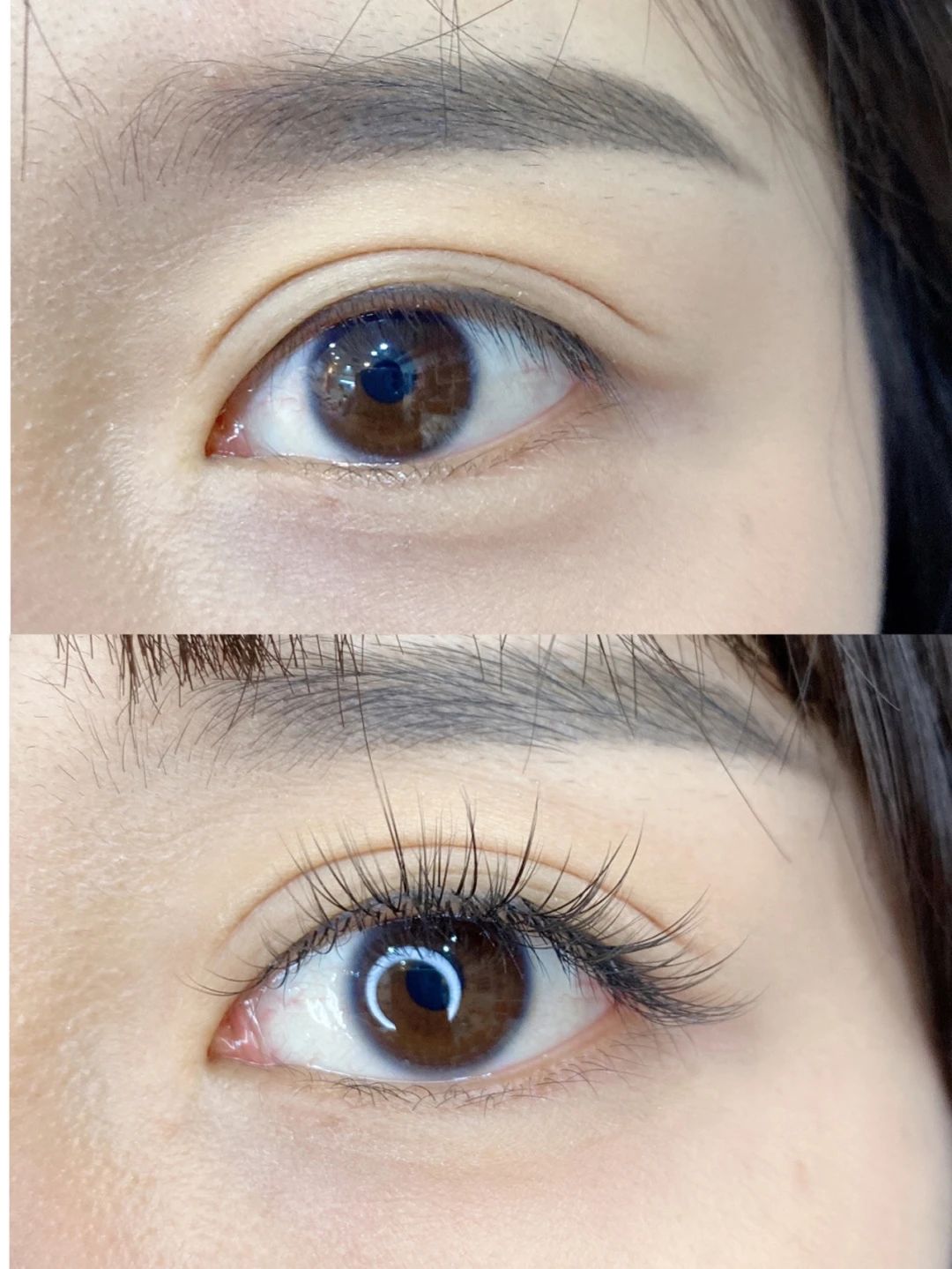 小姐姐第一次美睫 之前总是有各种顾虑 这