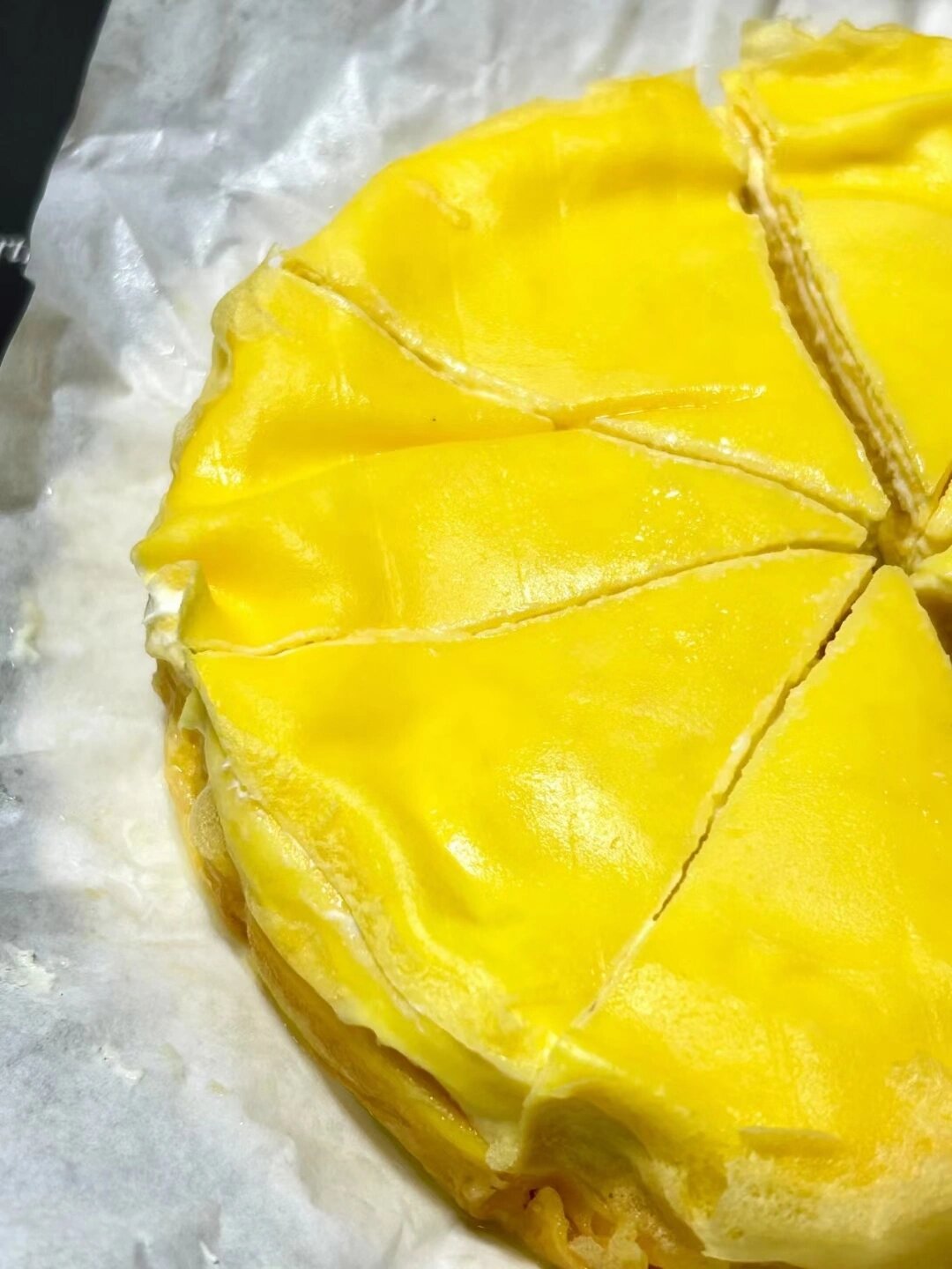 猫山王榴莲千层🍰#520专享 在这一个怦 配图2