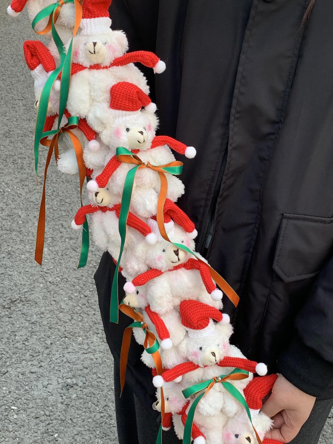 圣诞糖葫芦系列之🎄 ✨一米公仔花~ 简直 配图1