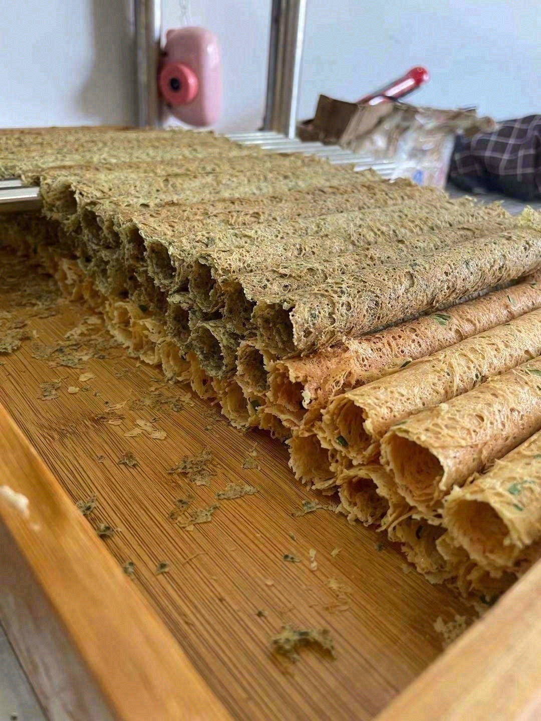🦋每层都薄如蝉翼，入口酥脆但能瞬间化渣✨ 配图1