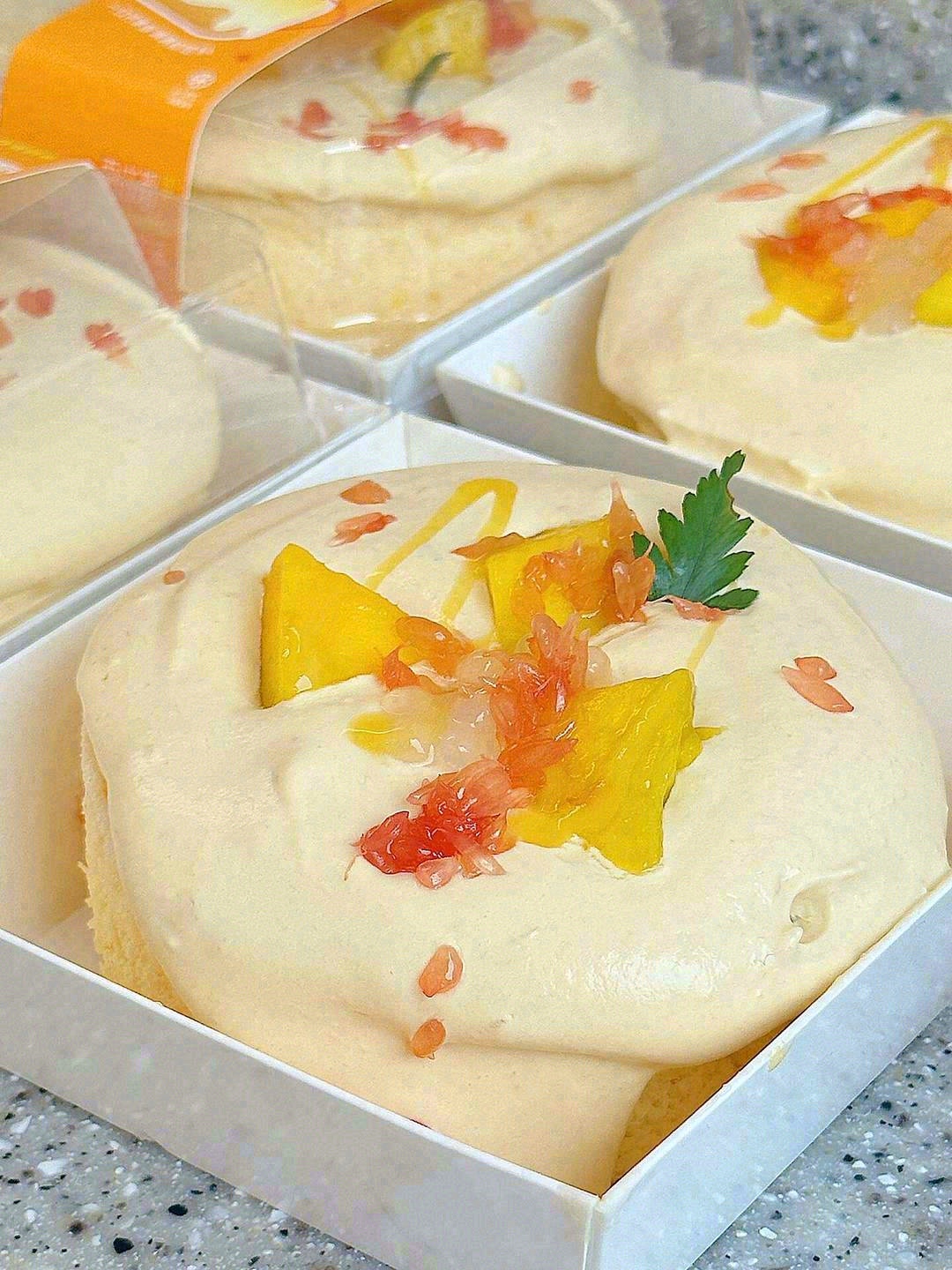 🍰柔软的蛋糕体，🥭芒果的香甜与椰汁🥥，椰 配图1