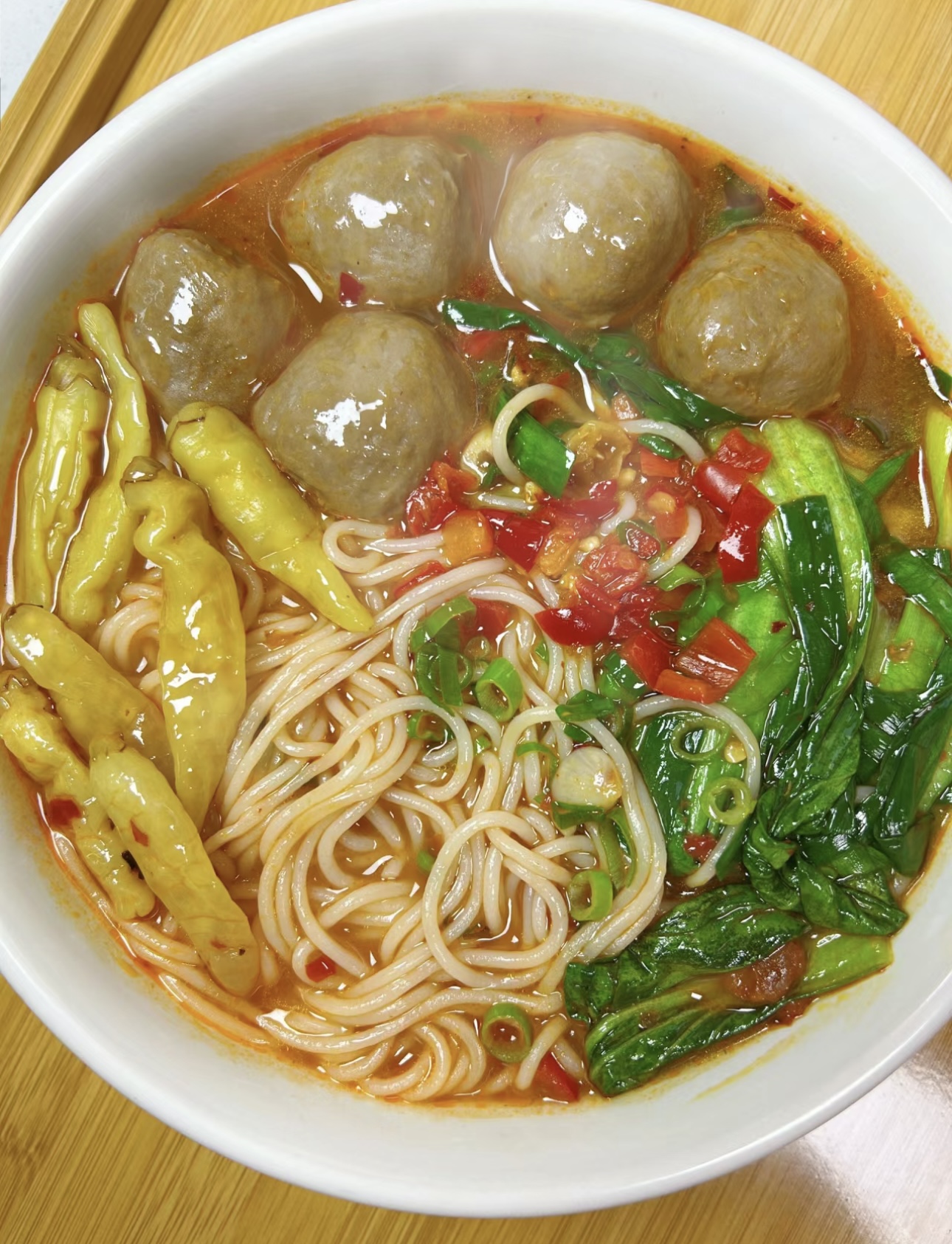 泡椒的独特风味，唤醒您的味蕾；牛肉丸的饱 配图1