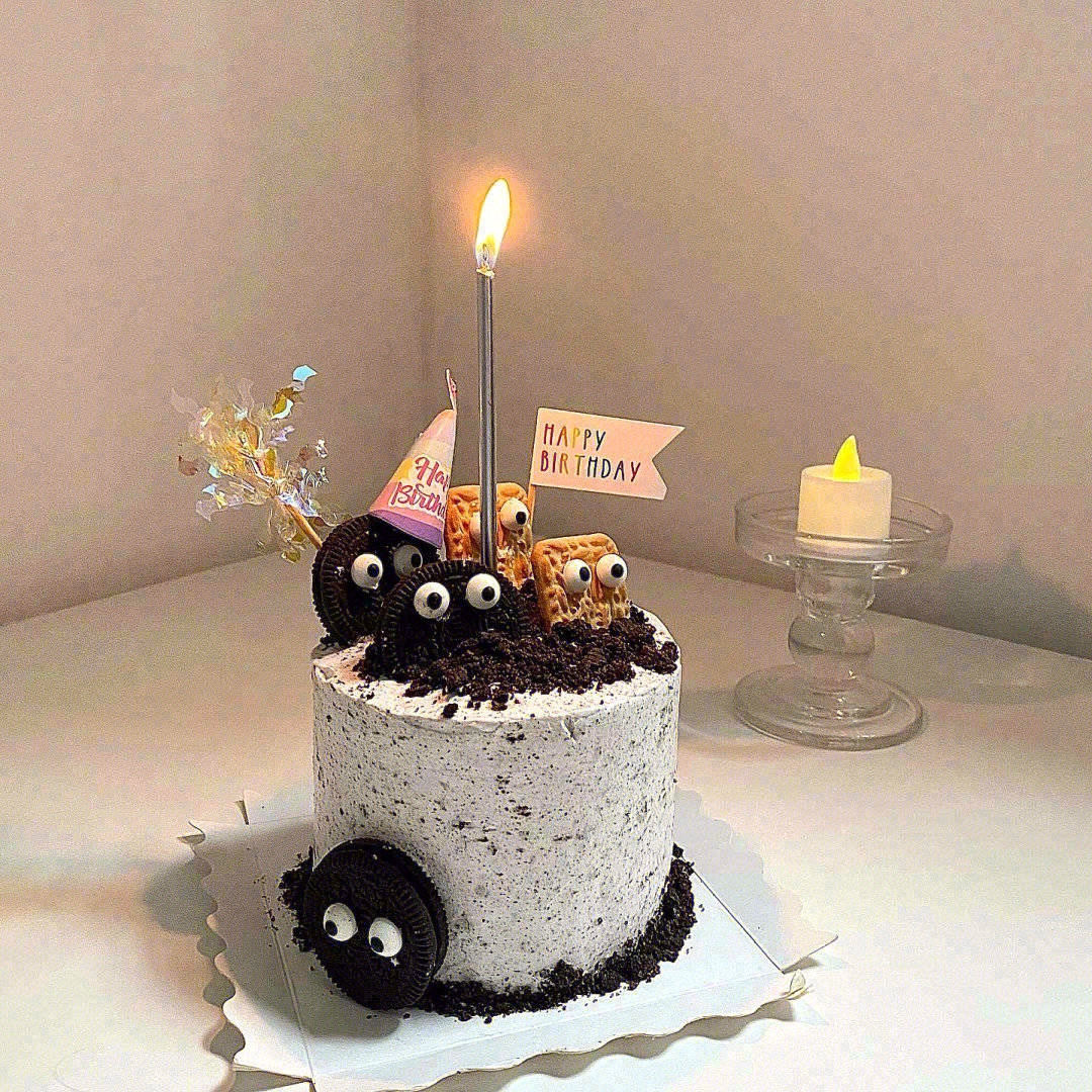 🌈原味奥利奥款搞怪大眼仔蛋糕来啦🎉 奥利 配图2