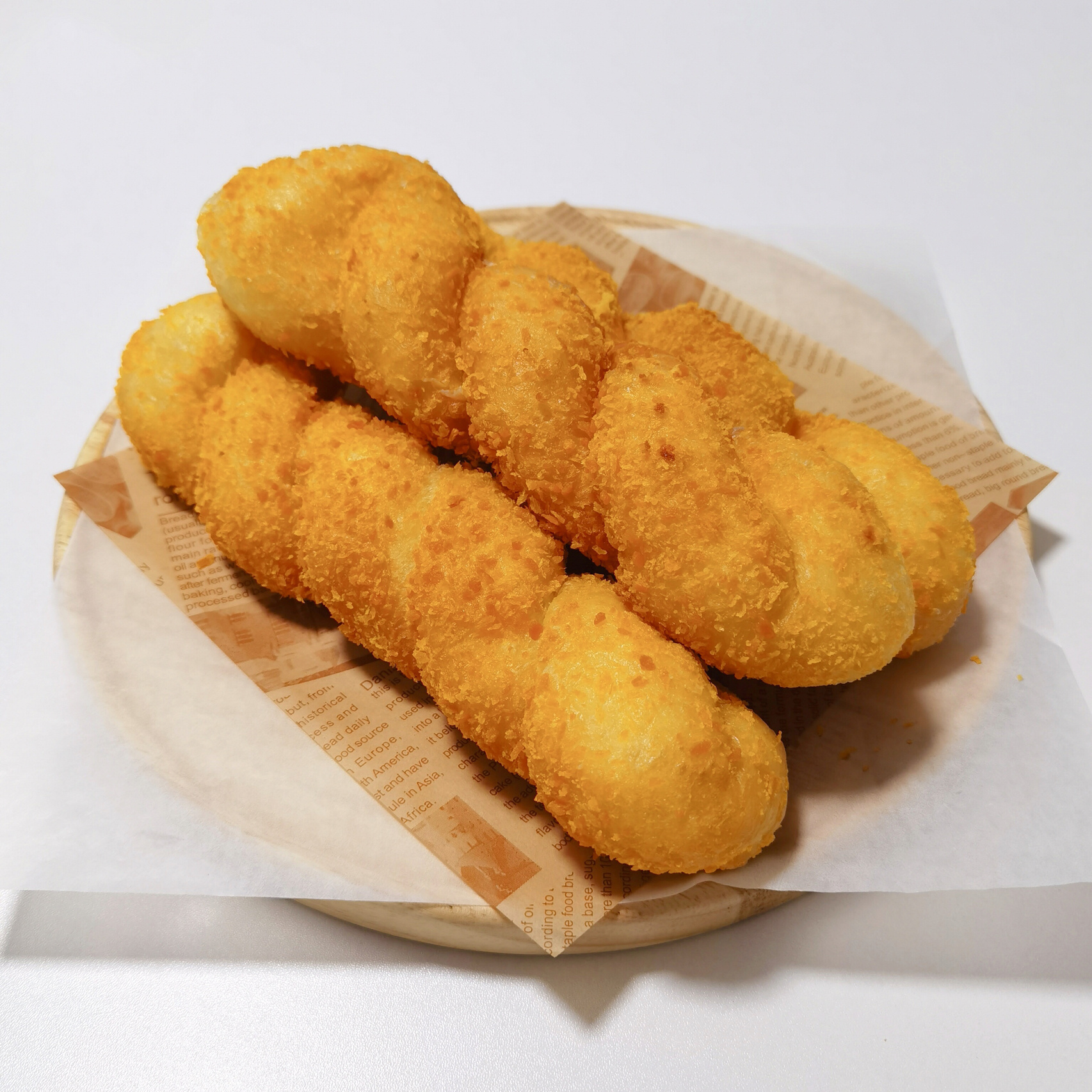 每一根都是现做现炸，外皮金黄酥脆，里面酸 配图2