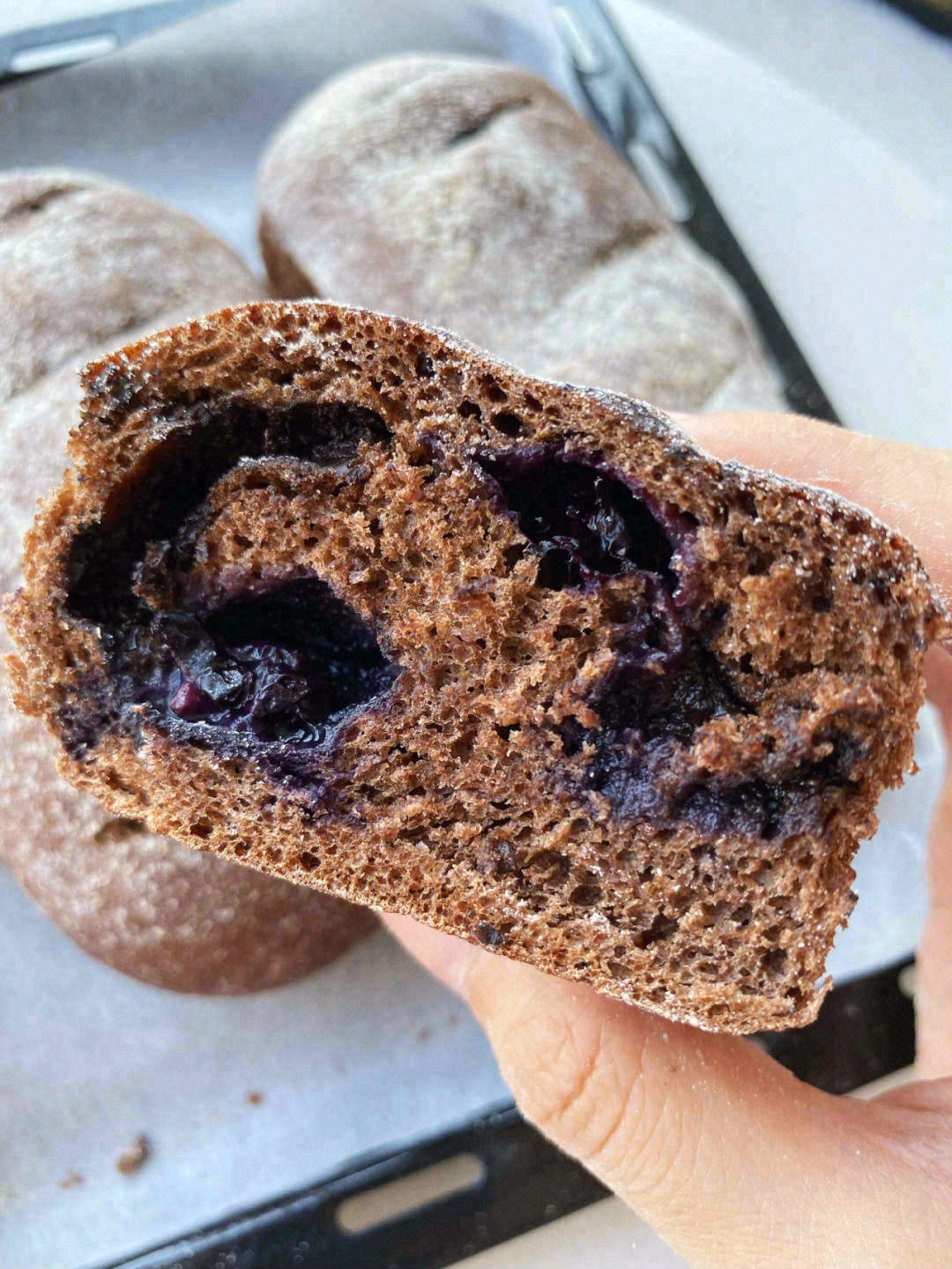 ✨今天推荐这款好吃又低脂的全麦欧包🥖超大 配图1