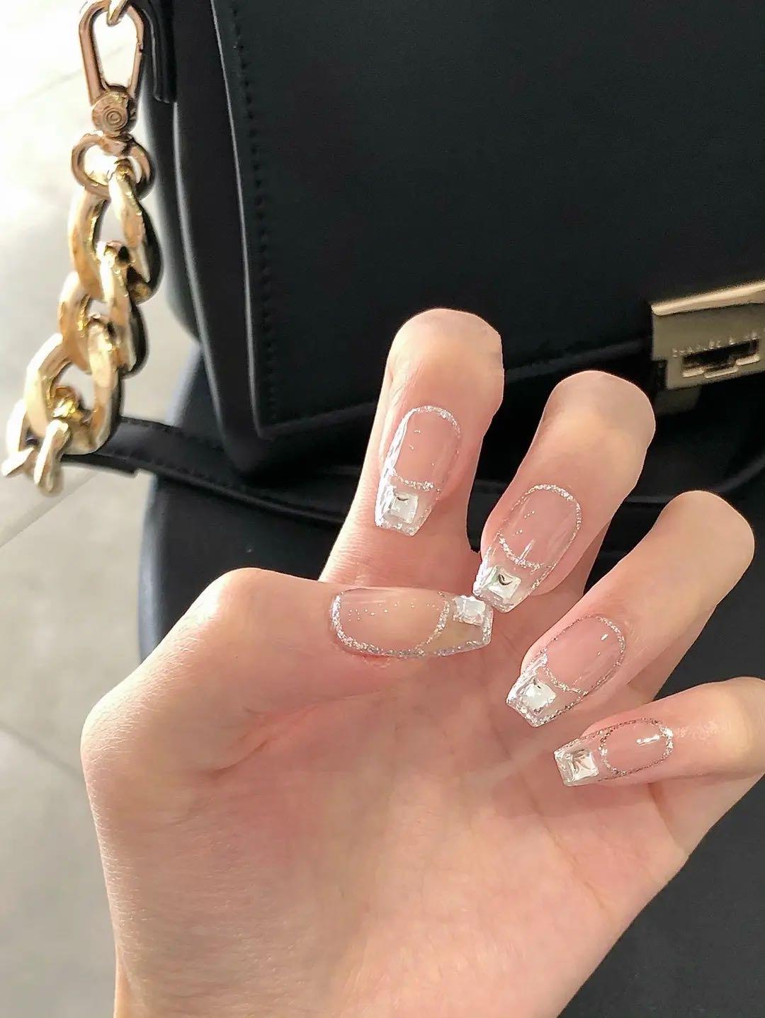 ☆ 今日の美甲☾ ˚‧º· ♡•∘时间从 配图1