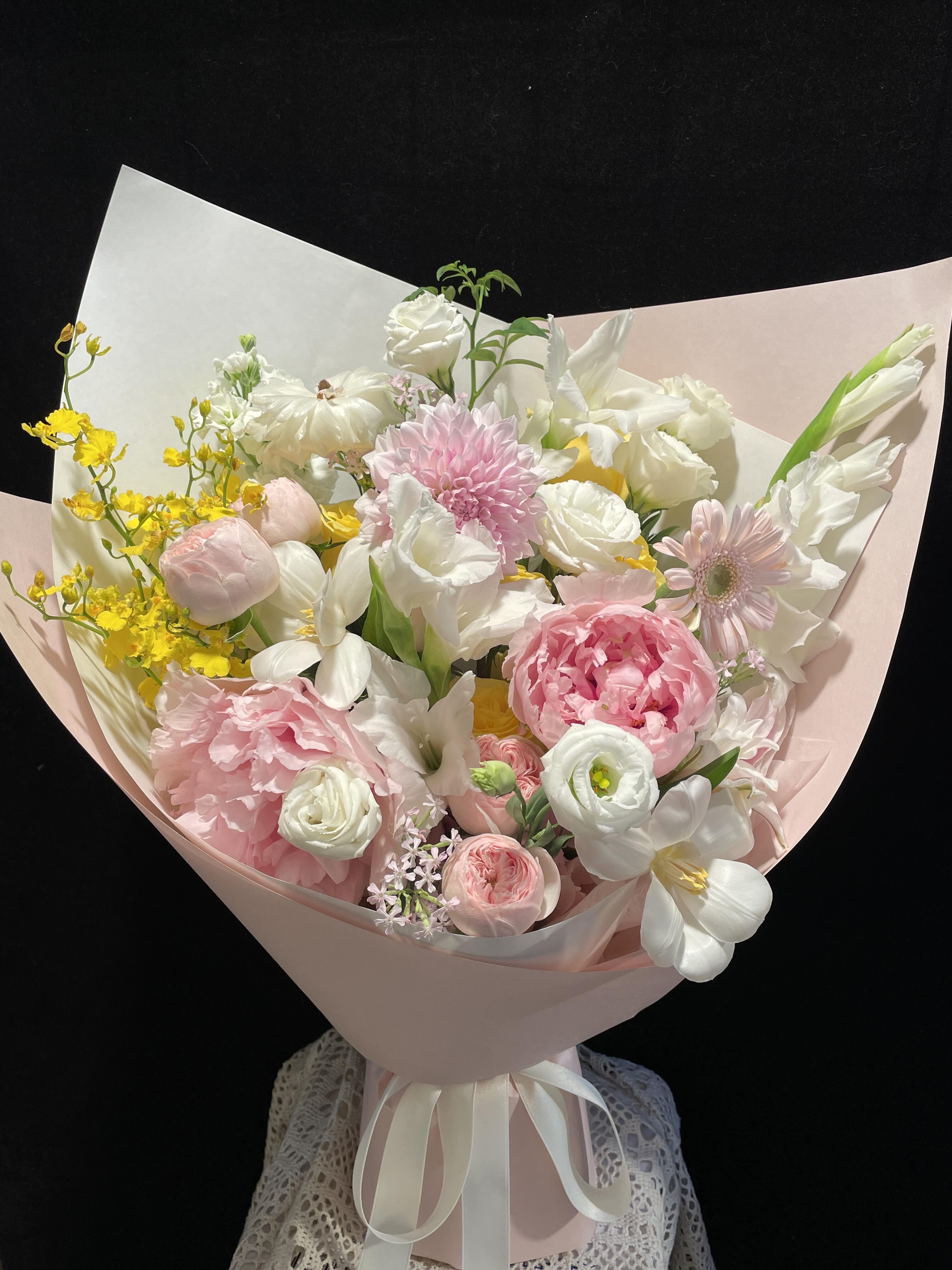 母亲节芍药混搭花束💐 世上🌸最美好的事  配图2