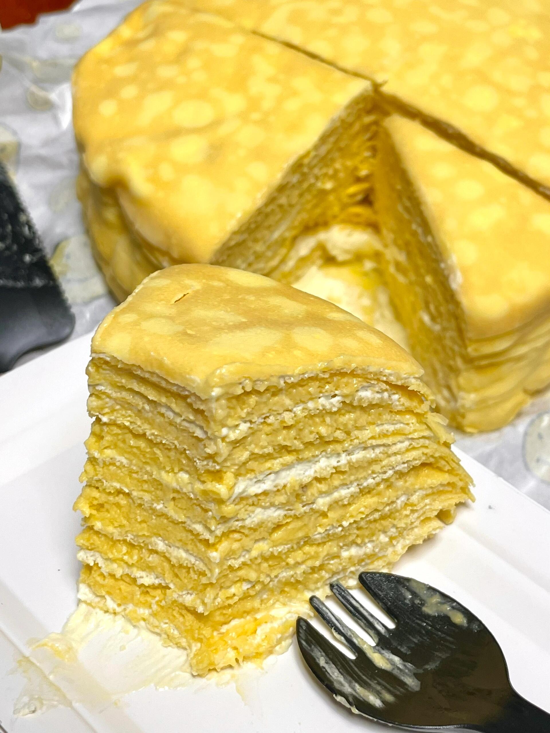 新品上市🔥🔥猫山王榴莲千层🍰 无敌巨好吃 配图2