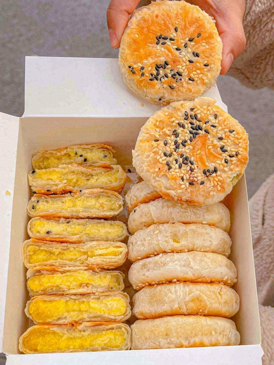 手工老式绿豆饼🥞就是小时候记忆中的味道🥰 配图2
